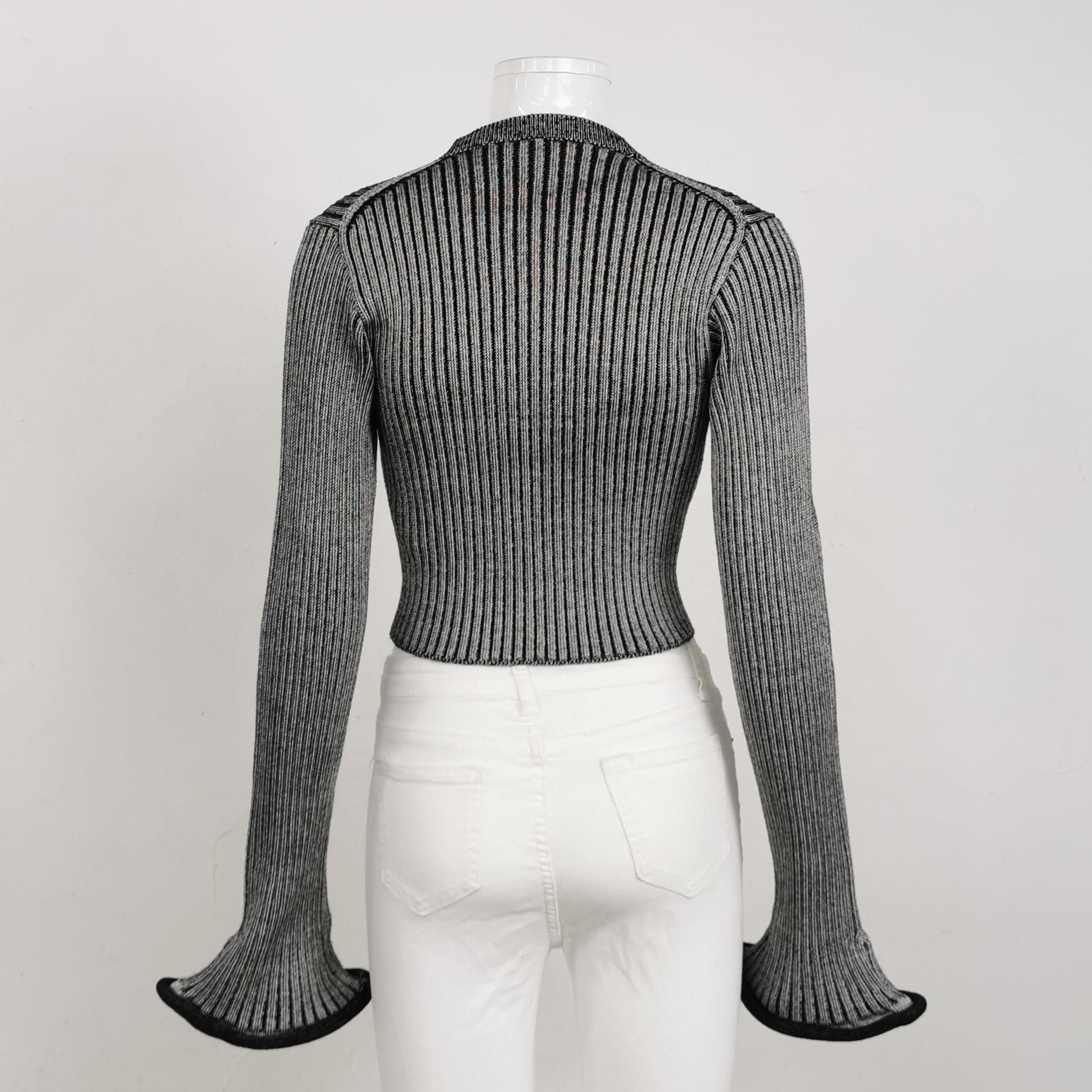 Louis Vuitton Louis Vuitton Ribbed Knit Cardigan Size S Size S / US 4 / IT 40 - 2 Thumbnail