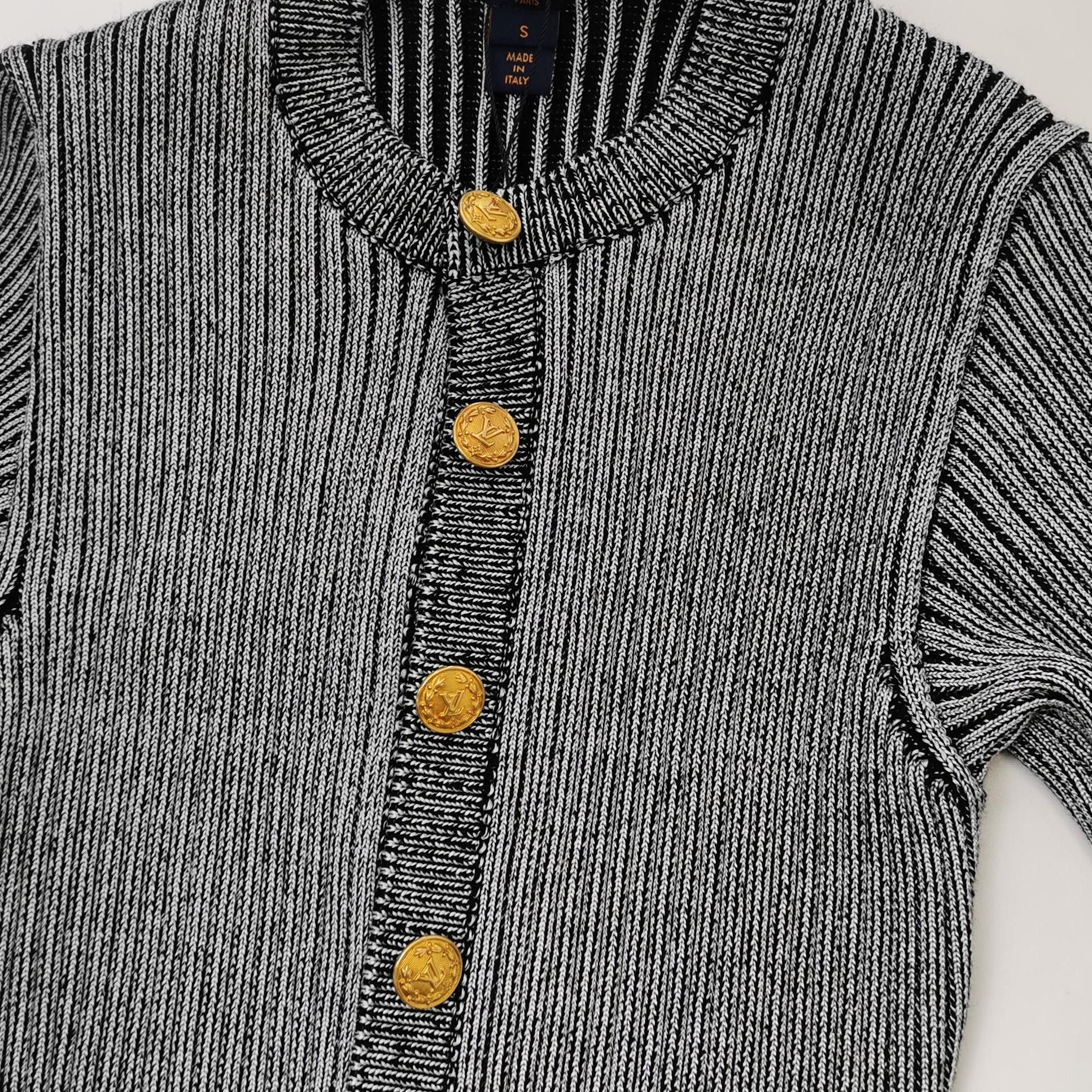 Louis Vuitton Louis Vuitton Ribbed Knit Cardigan Size S Size S / US 4 / IT 40 - 3 Thumbnail