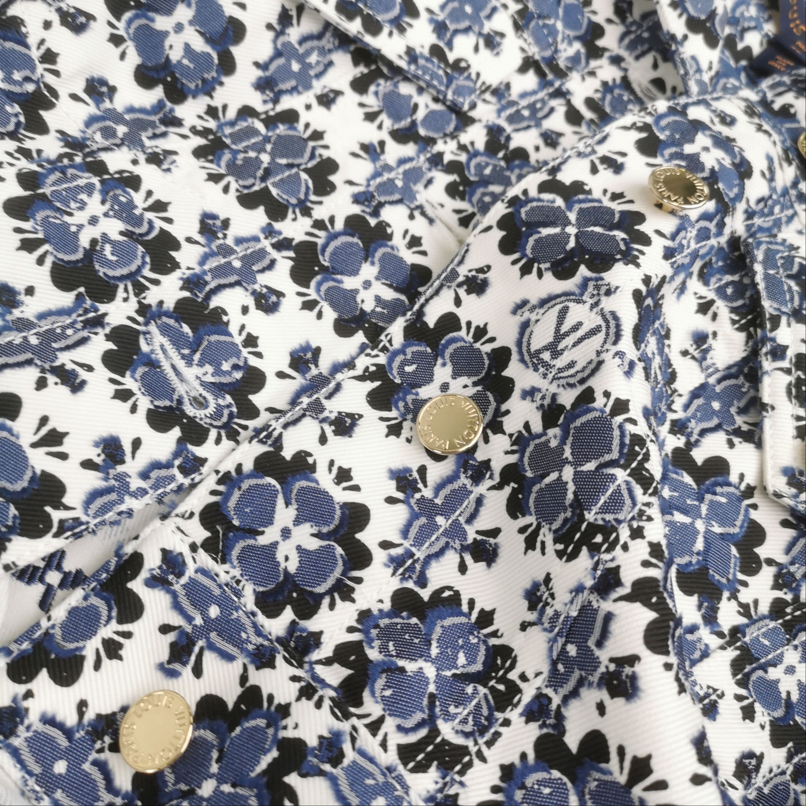 Louis Vuitton Louis Vuitton Floral Print Jacket Size 36 Size XS / US 0-2 / IT 36-38 - 3 Thumbnail