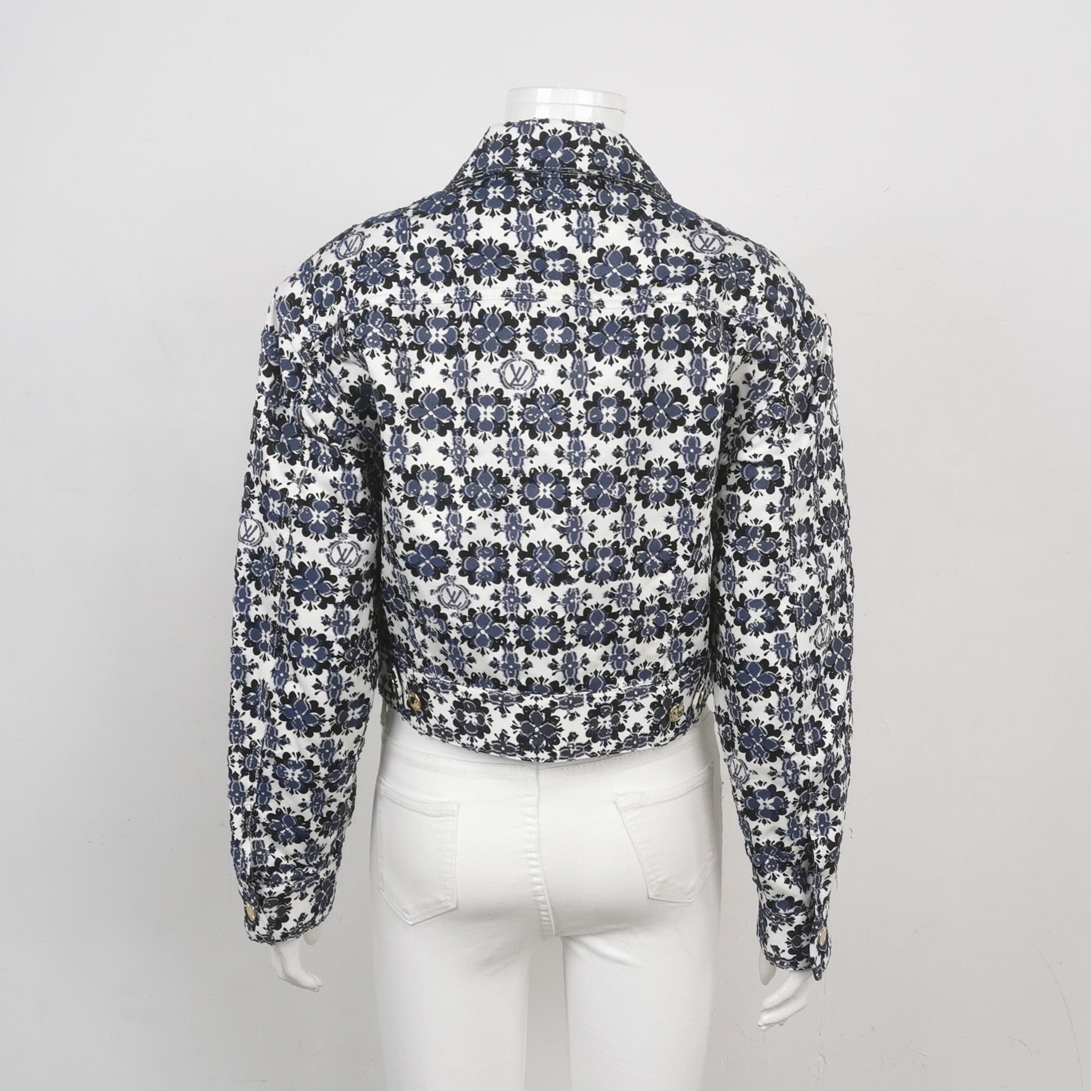 Louis Vuitton Louis Vuitton Floral Print Jacket Size 36 Size XS / US 0-2 / IT 36-38 - 2 Thumbnail
