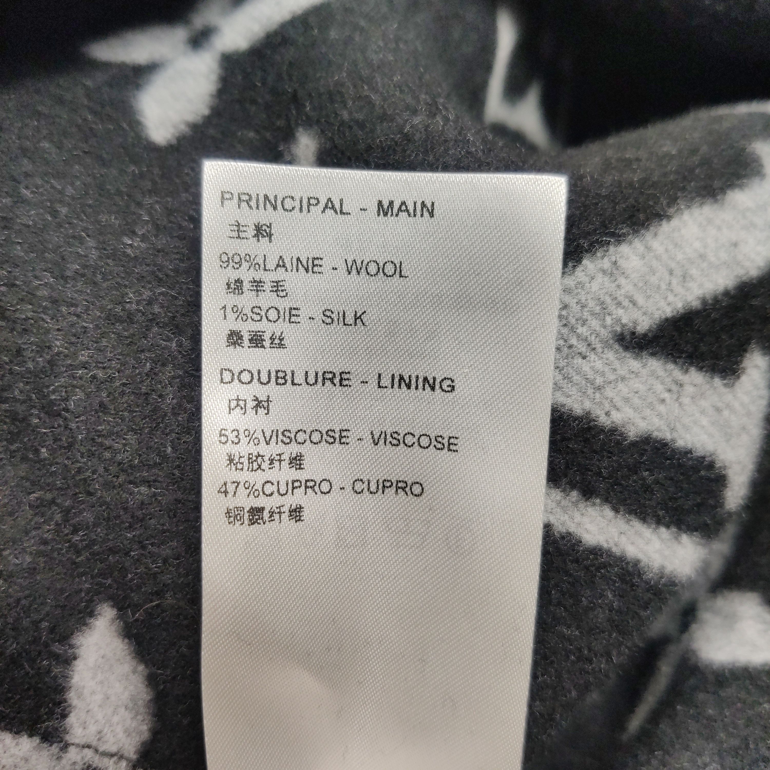Louis Vuitton Louis Vuitton Monogram Wool Coat Size FR 42 Size M / US 6-8 / IT 42-44 - 9 Thumbnail