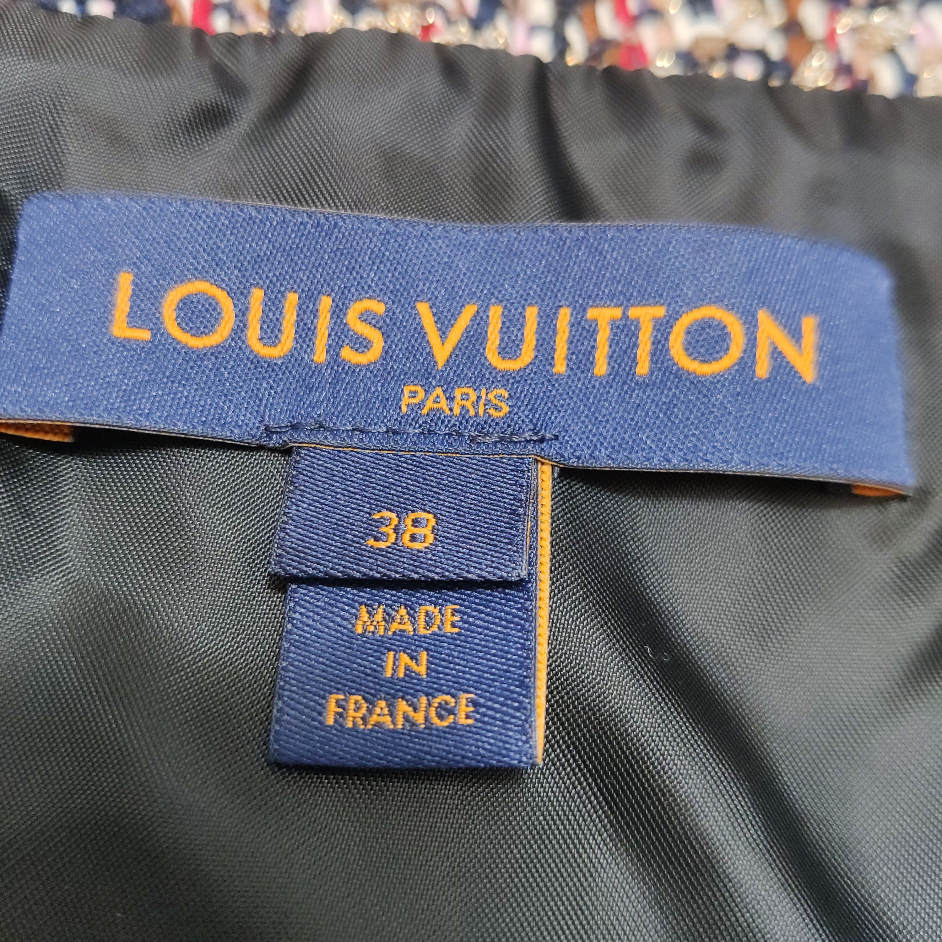 Louis Vuitton Louis Vuitton Tweed Button Up Jacket Size 38 Size S / US 4 / IT 40 - 11 Thumbnail