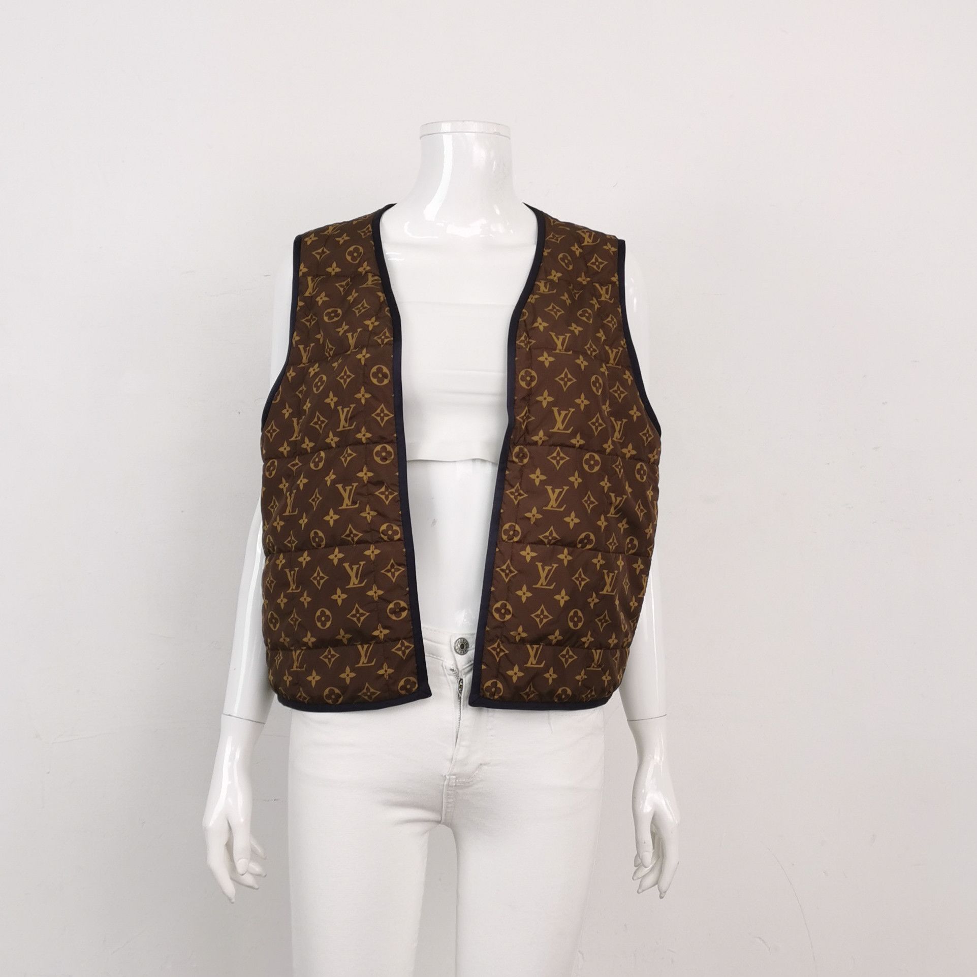 Louis Vuitton Louis Vuitton Tweed Button Up Jacket Size 38 Size S / US 4 / IT 40 - 3 Thumbnail