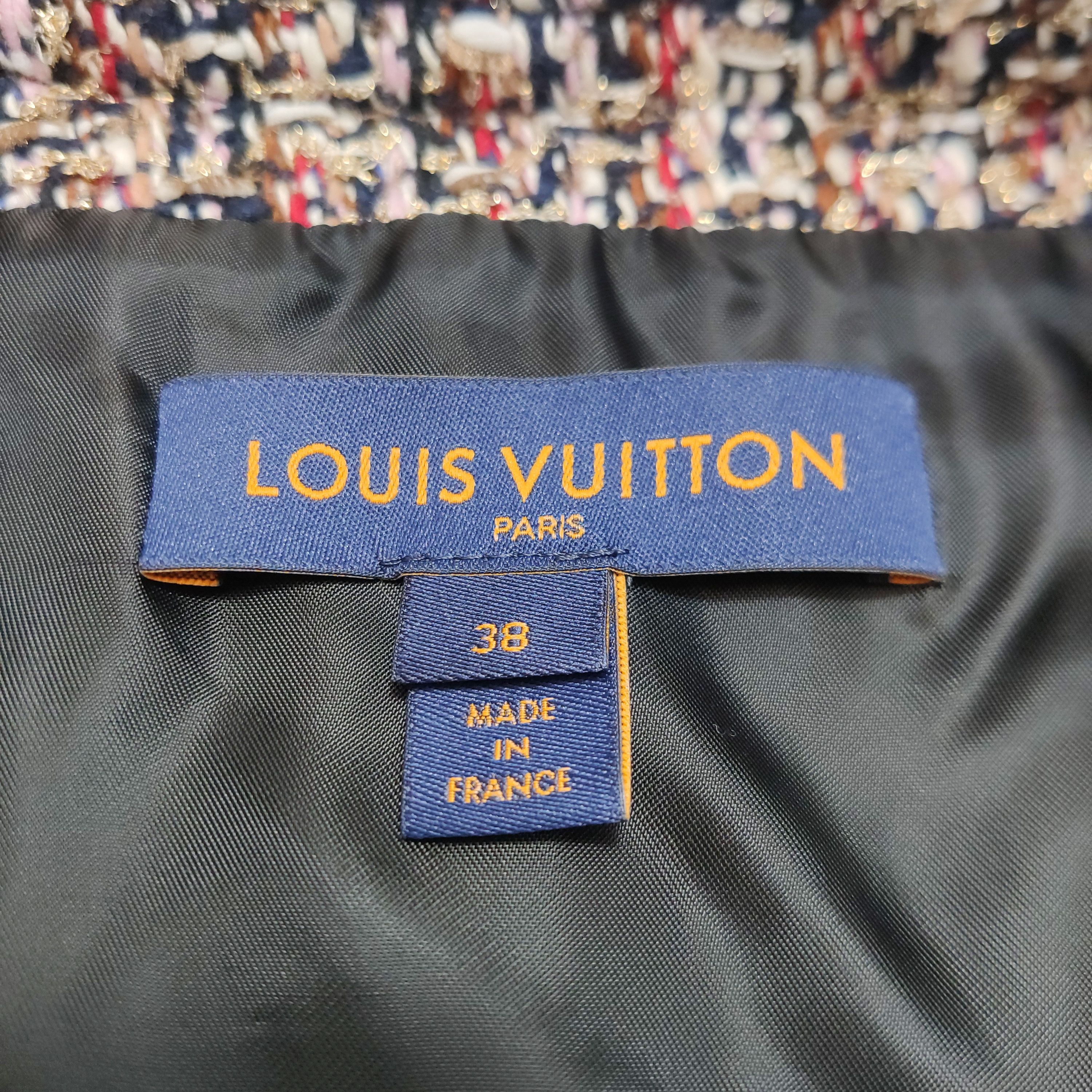 Louis Vuitton Louis Vuitton Tweed Button Up Jacket Size 38 Size S / US 4 / IT 40 - 8 Thumbnail