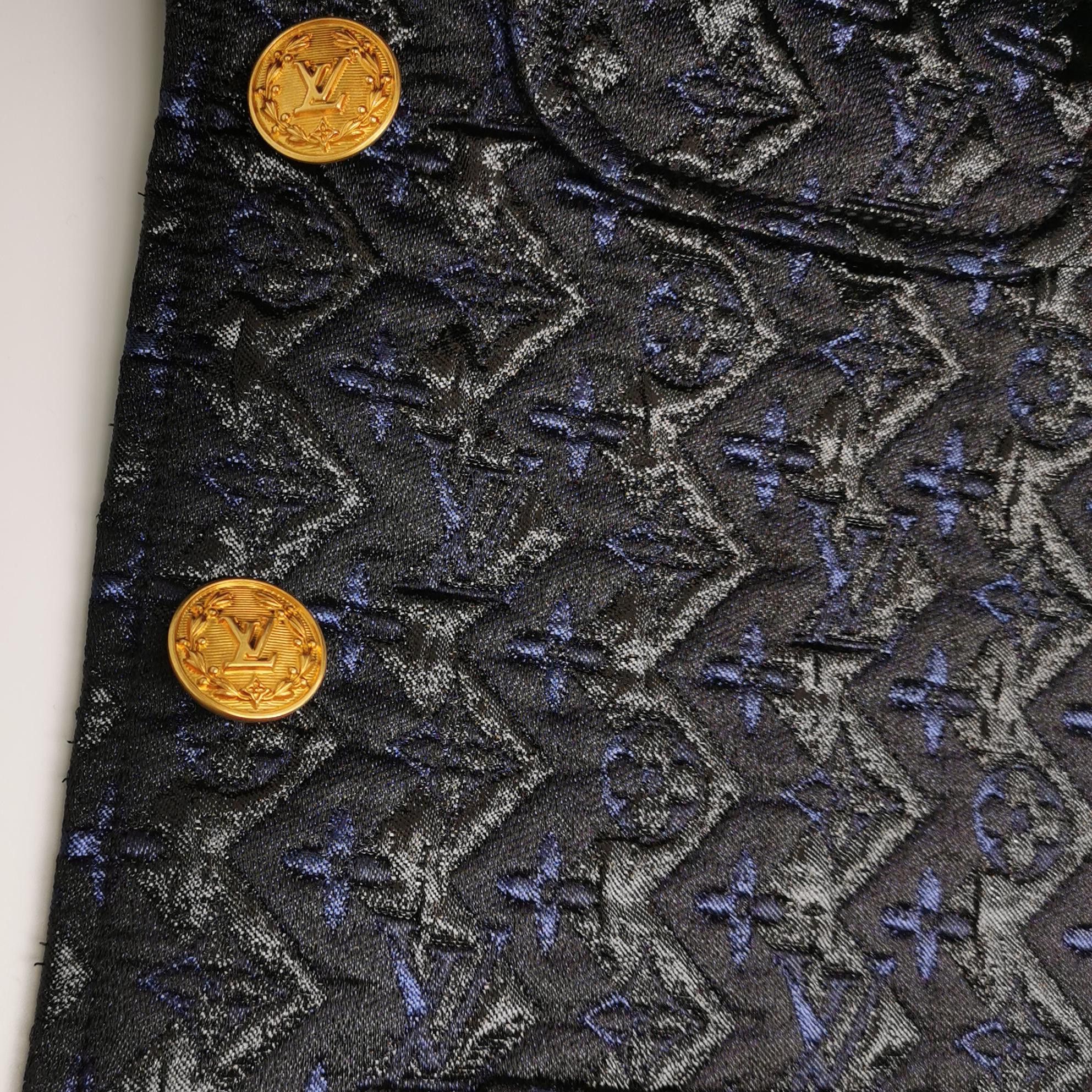 Louis Vuitton Louis Vuitton Monogram Jacquard Blazer Size 34 Size XS / US 0-2 / IT 36-38 - 3 Thumbnail