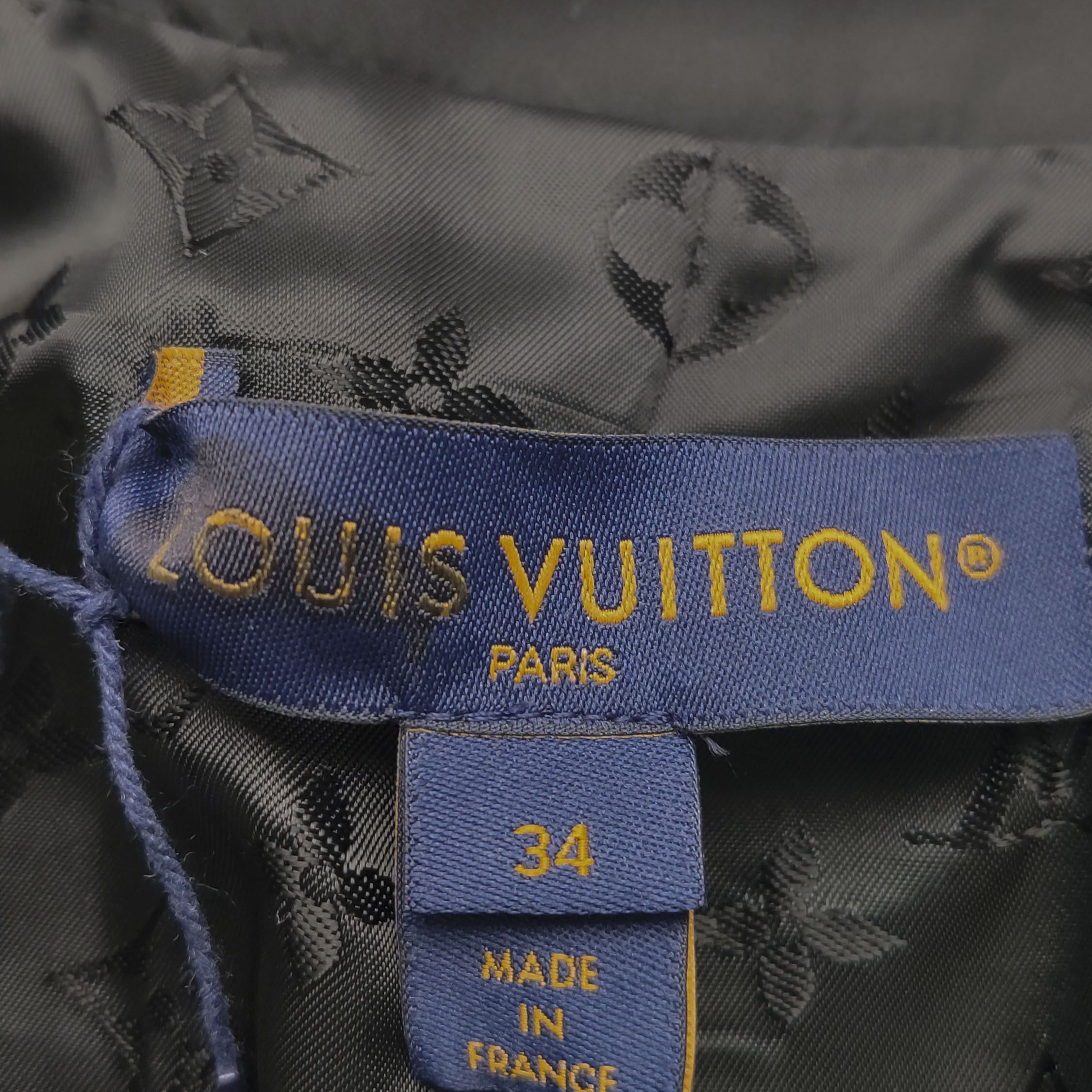 Louis Vuitton Louis Vuitton Monogram Jacquard Blazer Size 34 Size XS / US 0-2 / IT 36-38 - 9 Thumbnail