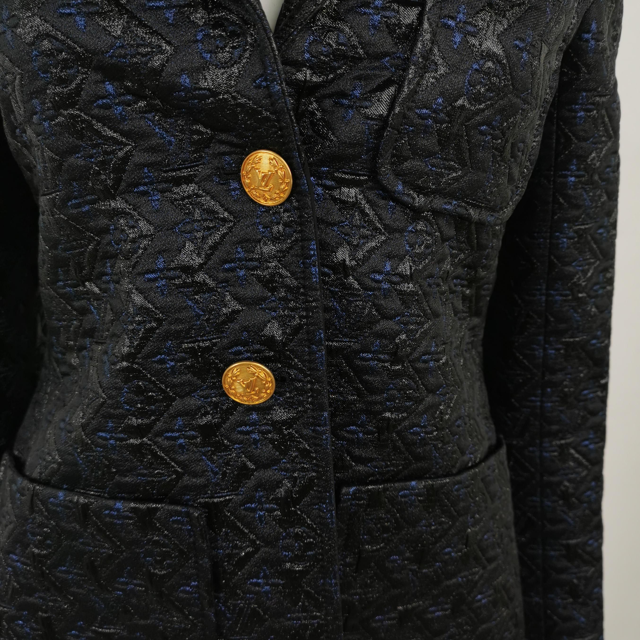 Louis Vuitton Louis Vuitton Monogram Jacquard Blazer Size 34 Size XS / US 0-2 / IT 36-38 - 3 Thumbnail