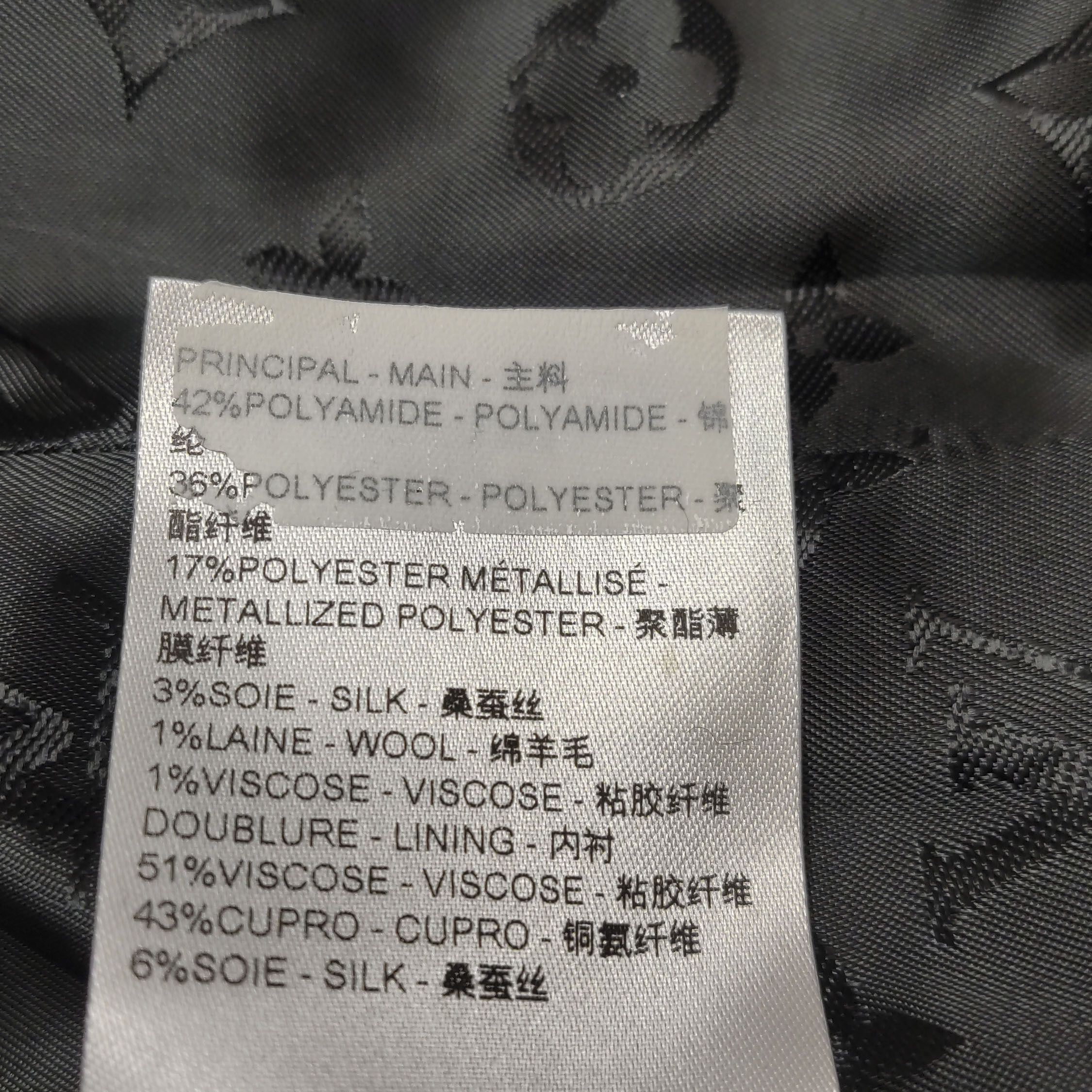 Louis Vuitton Louis Vuitton Monogram Jacquard Blazer Size 34 Size XS / US 0-2 / IT 36-38 - 16 Thumbnail