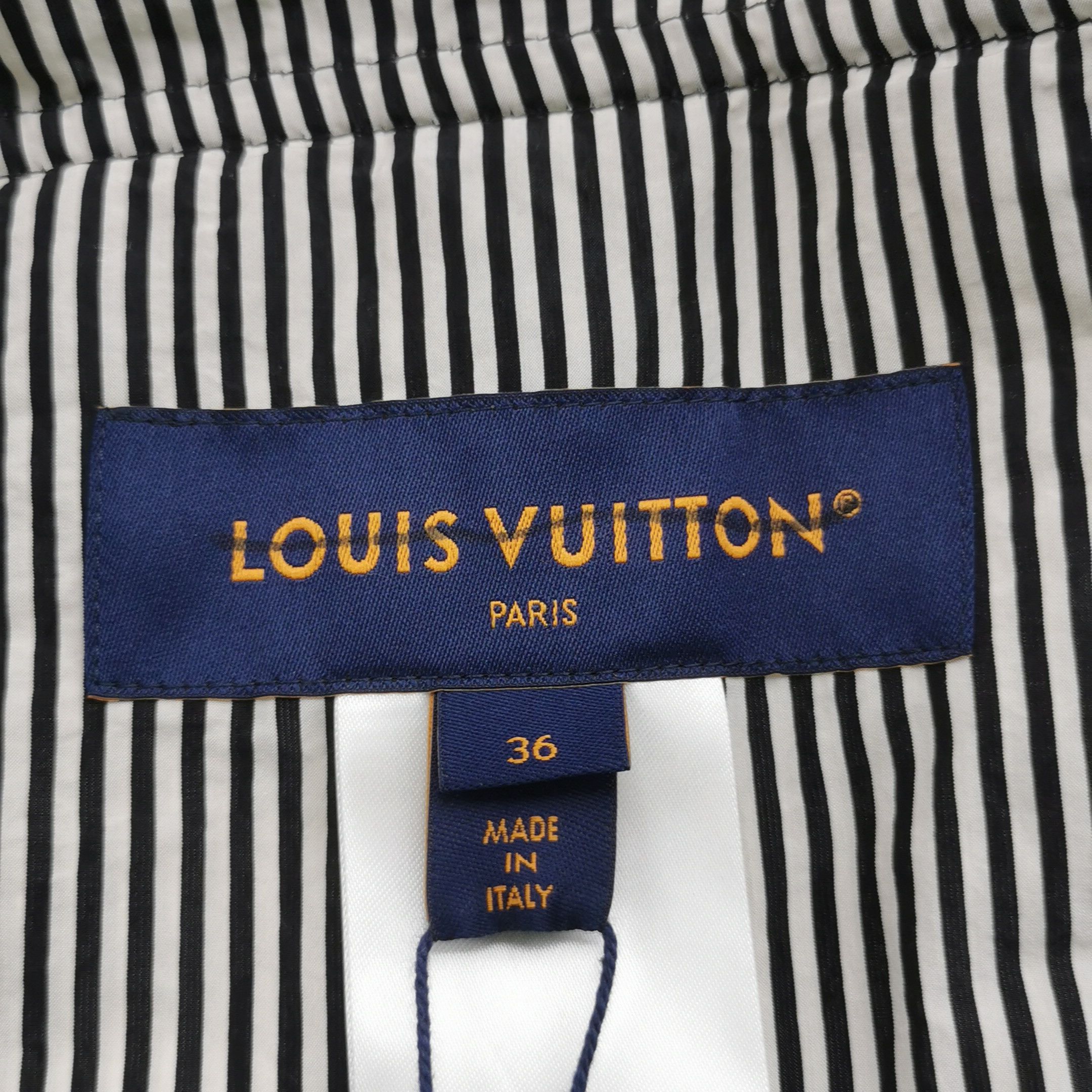 Louis Vuitton Louis Vuitton Striped Hooded Jacket Size 36 Size XS / US 0-2 / IT 36-38 - 5 Thumbnail