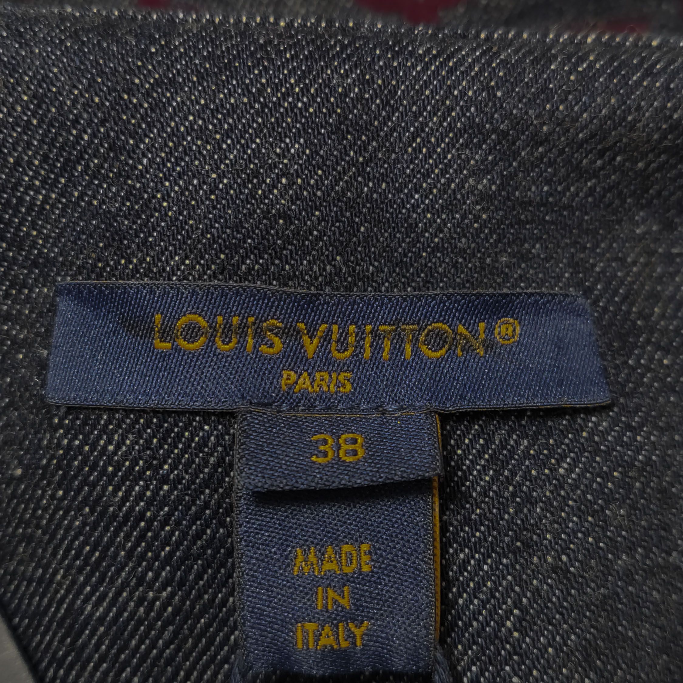 Louis Vuitton Louis Vuitton Monogram Denim Zip-Up Dress Size 38 Size S / US 4 / IT 40 - 12 Thumbnail