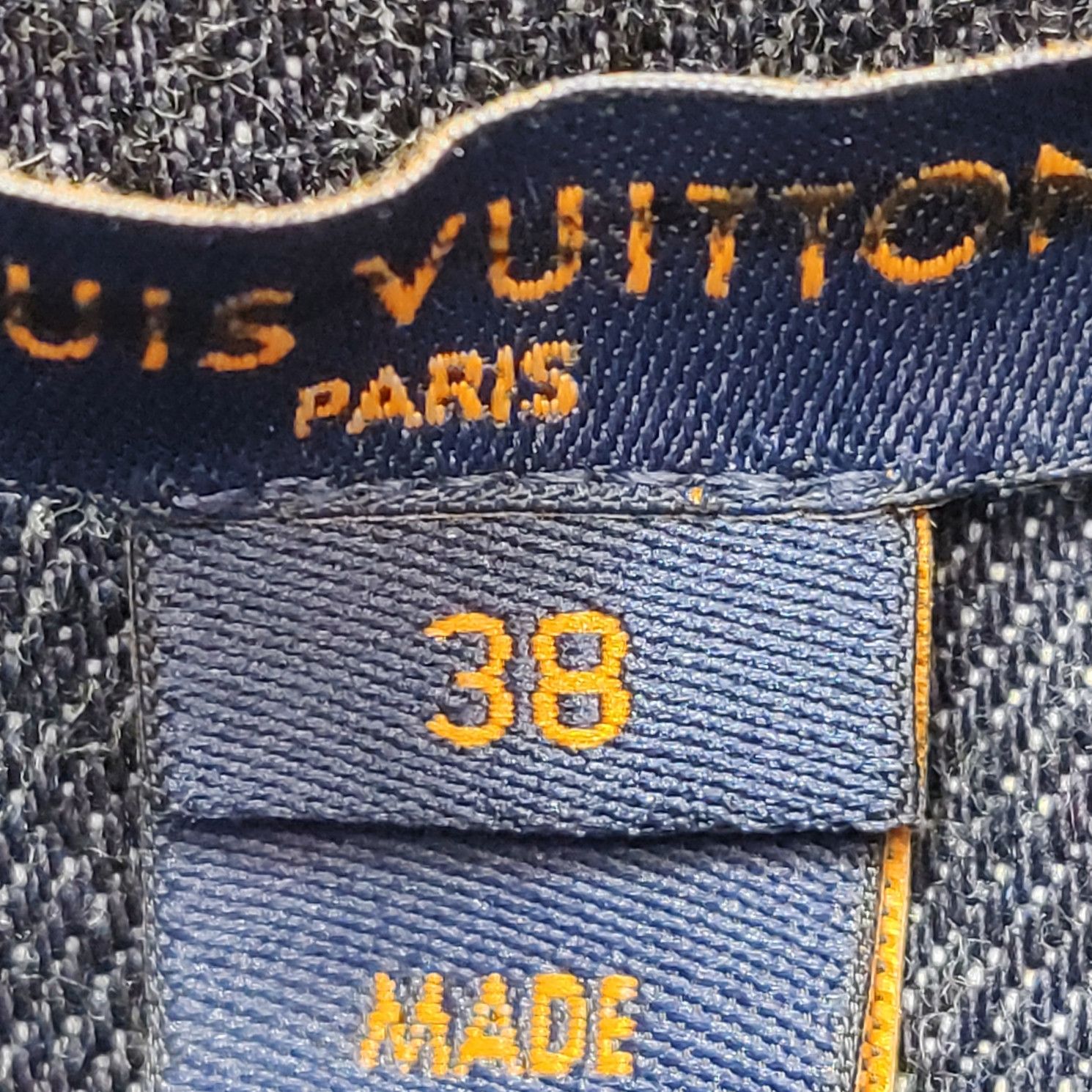 Louis Vuitton Louis Vuitton Monogram Denim Zip-Up Dress Size 38 Size S / US 4 / IT 40 - 7 Thumbnail