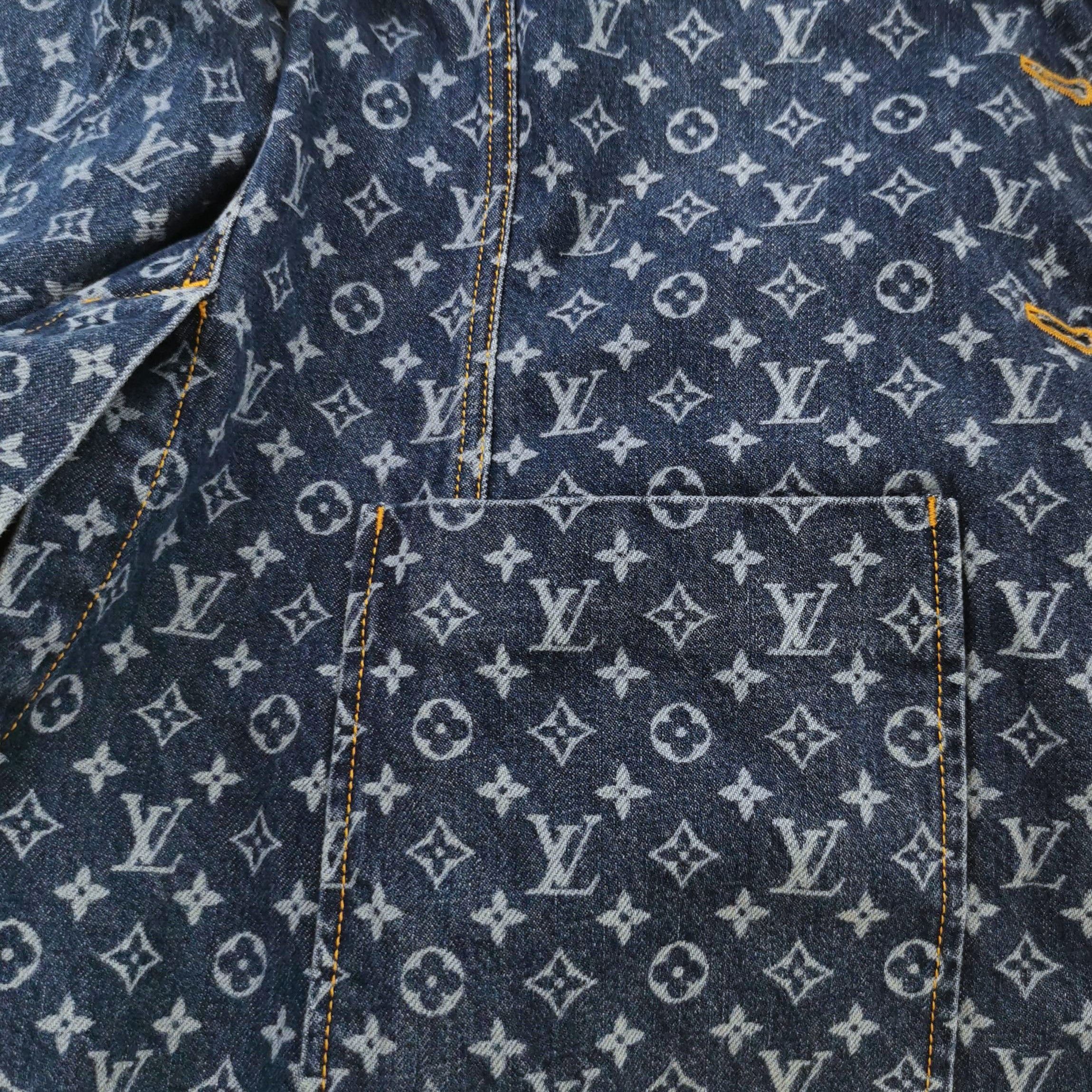 Louis Vuitton Louis Vuitton Monogram Denim Blazer Size 36 Size XS / US 0-2 / IT 36-38 - 3 Thumbnail
