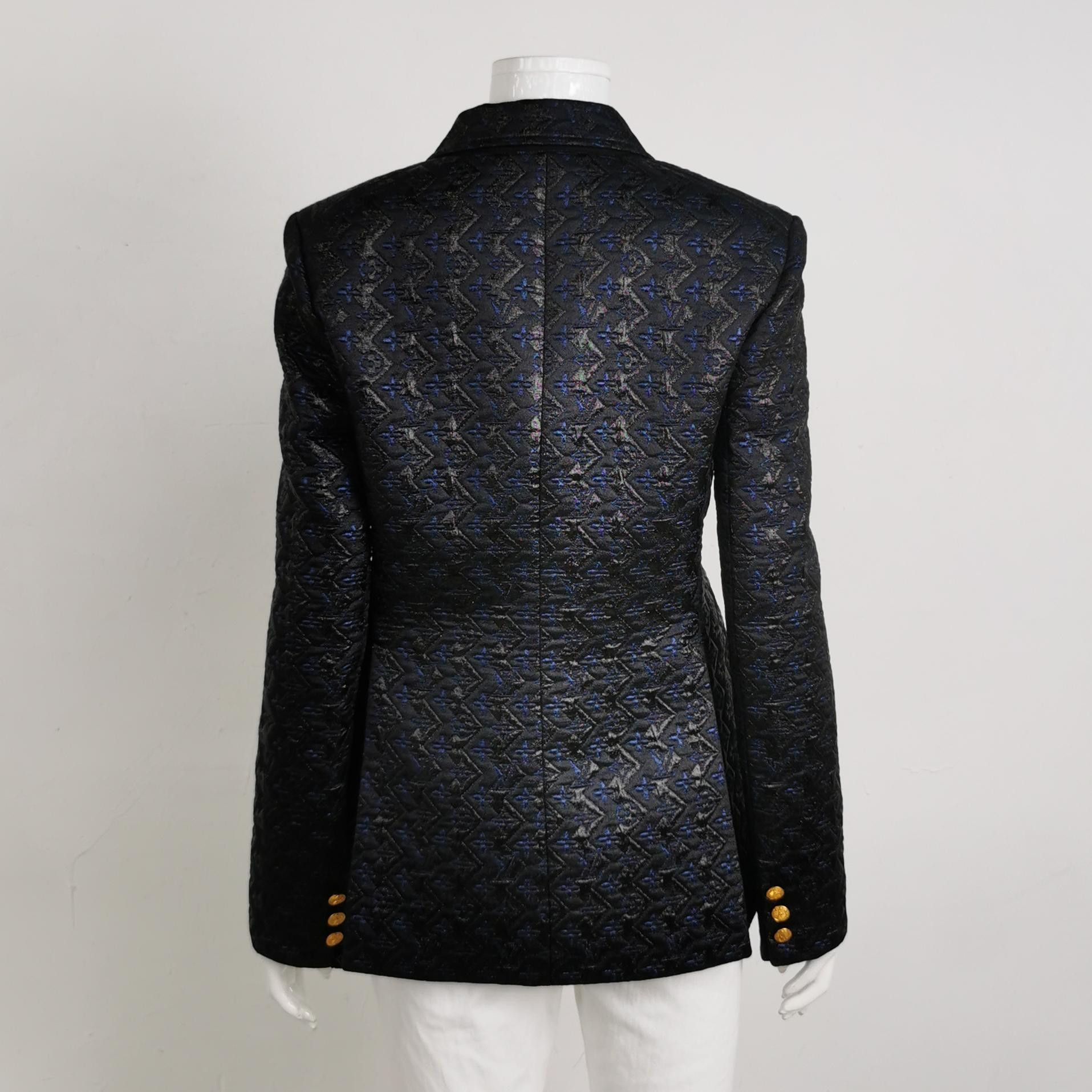 Louis Vuitton Louis Vuitton Monogram Jacquard Blazer Size 38 Size S / US 4 / IT 40 - 2 Thumbnail