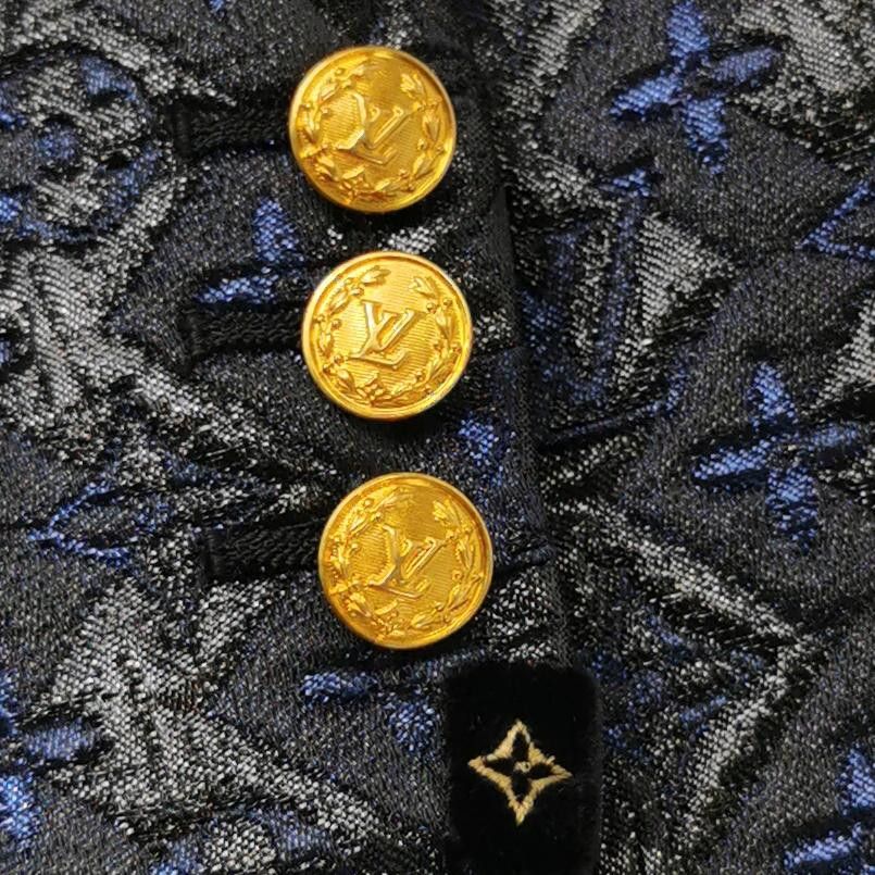 Louis Vuitton Louis Vuitton Monogram Jacquard Blazer Size 38 Size S / US 4 / IT 40 - 3 Thumbnail