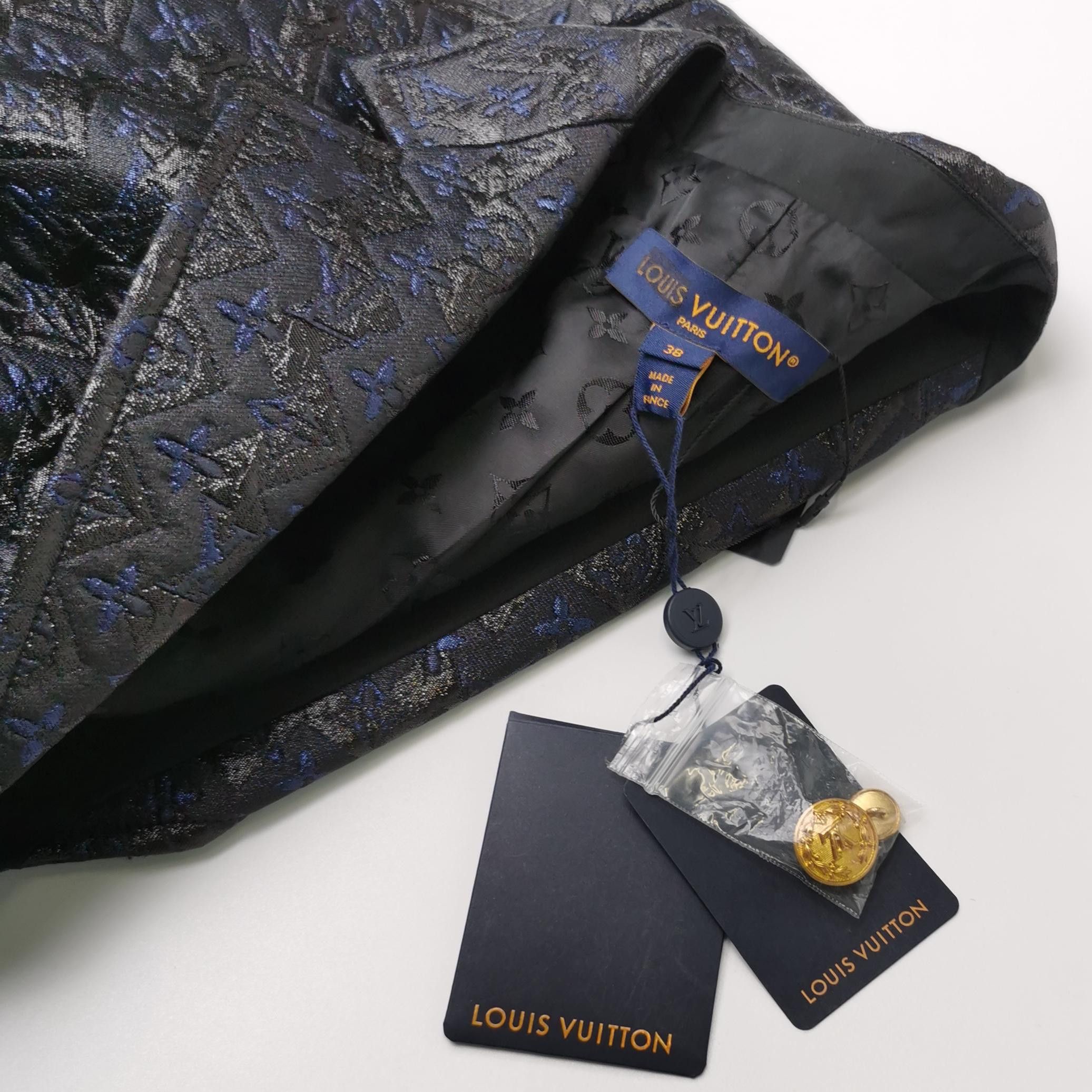 Louis Vuitton Louis Vuitton Monogram Jacquard Blazer Size 38 Size S / US 4 / IT 40 - 4 Thumbnail