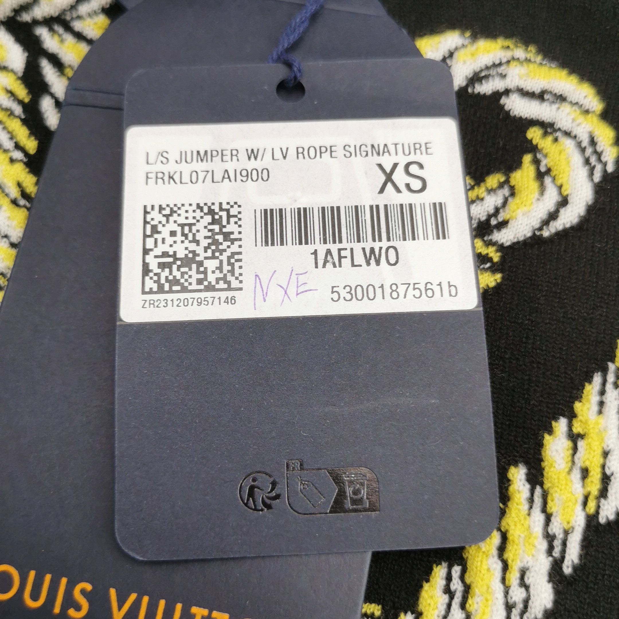 Louis Vuitton Louis Vuitton Rope Logo Sweater XS Size XS / US 0-2 / IT 36-38 - 12 Thumbnail