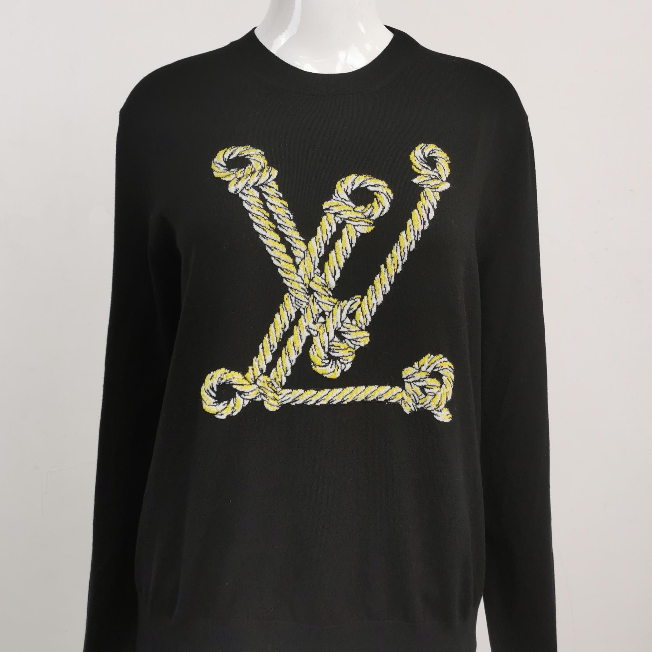 Louis Vuitton Louis Vuitton Rope Logo Sweater XS Size XS / US 0-2 / IT 36-38 - 3 Thumbnail