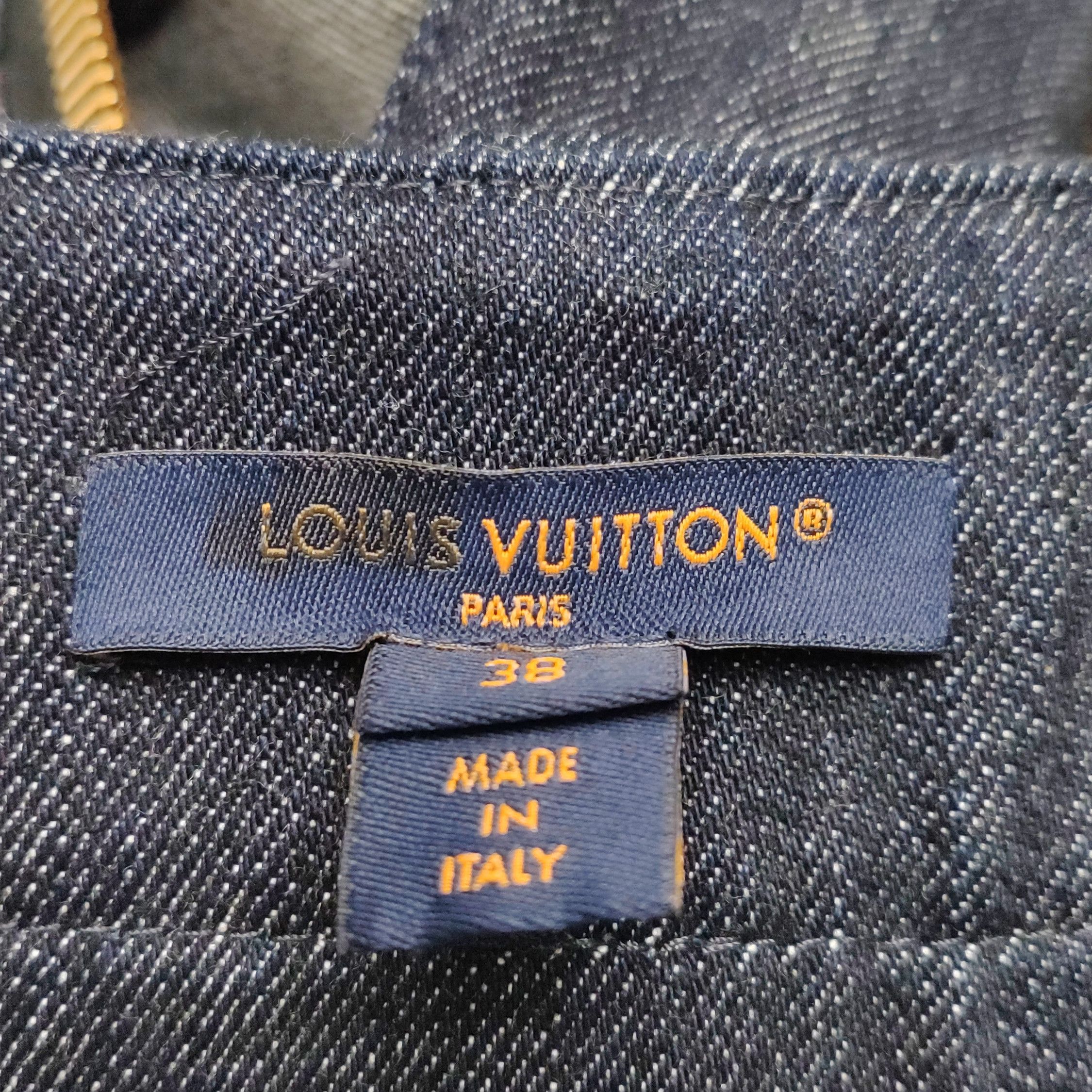 Louis Vuitton Louis Vuitton Monogram Denim Shorts Size 38 Size 27" / US 4 / IT 40 - 10 Thumbnail
