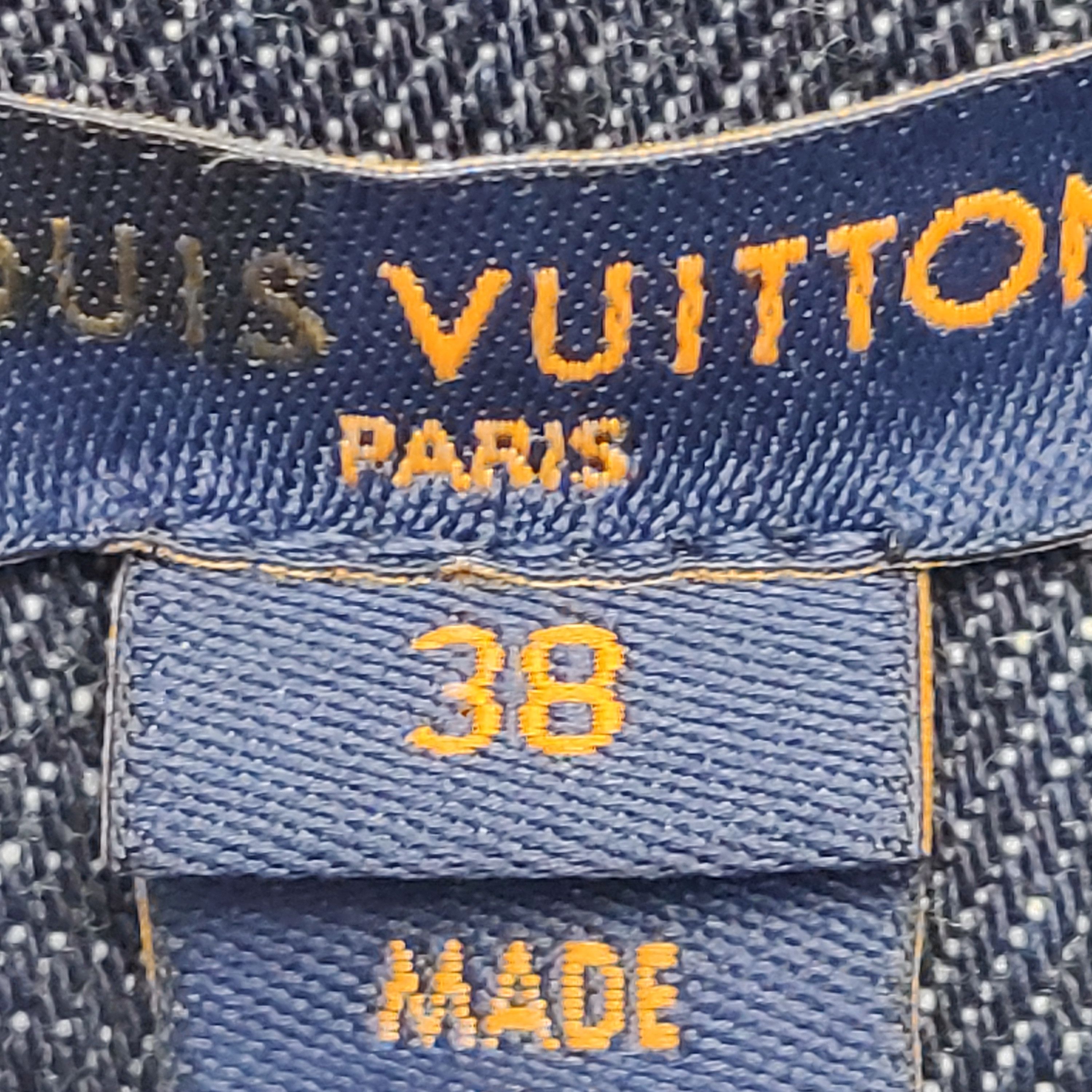 Louis Vuitton Louis Vuitton Monogram Denim Shorts Size 38 Size 27" / US 4 / IT 40 - 7 Thumbnail