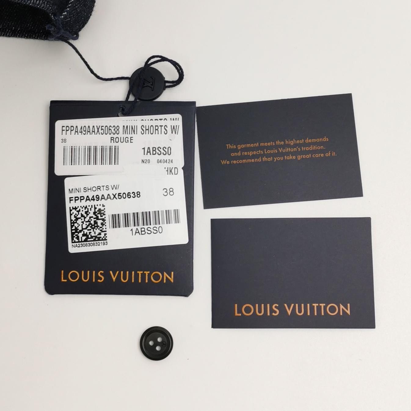 Louis Vuitton Louis Vuitton Monogram Denim Shorts Size 38 Size 27" / US 4 / IT 40 - 4 Thumbnail