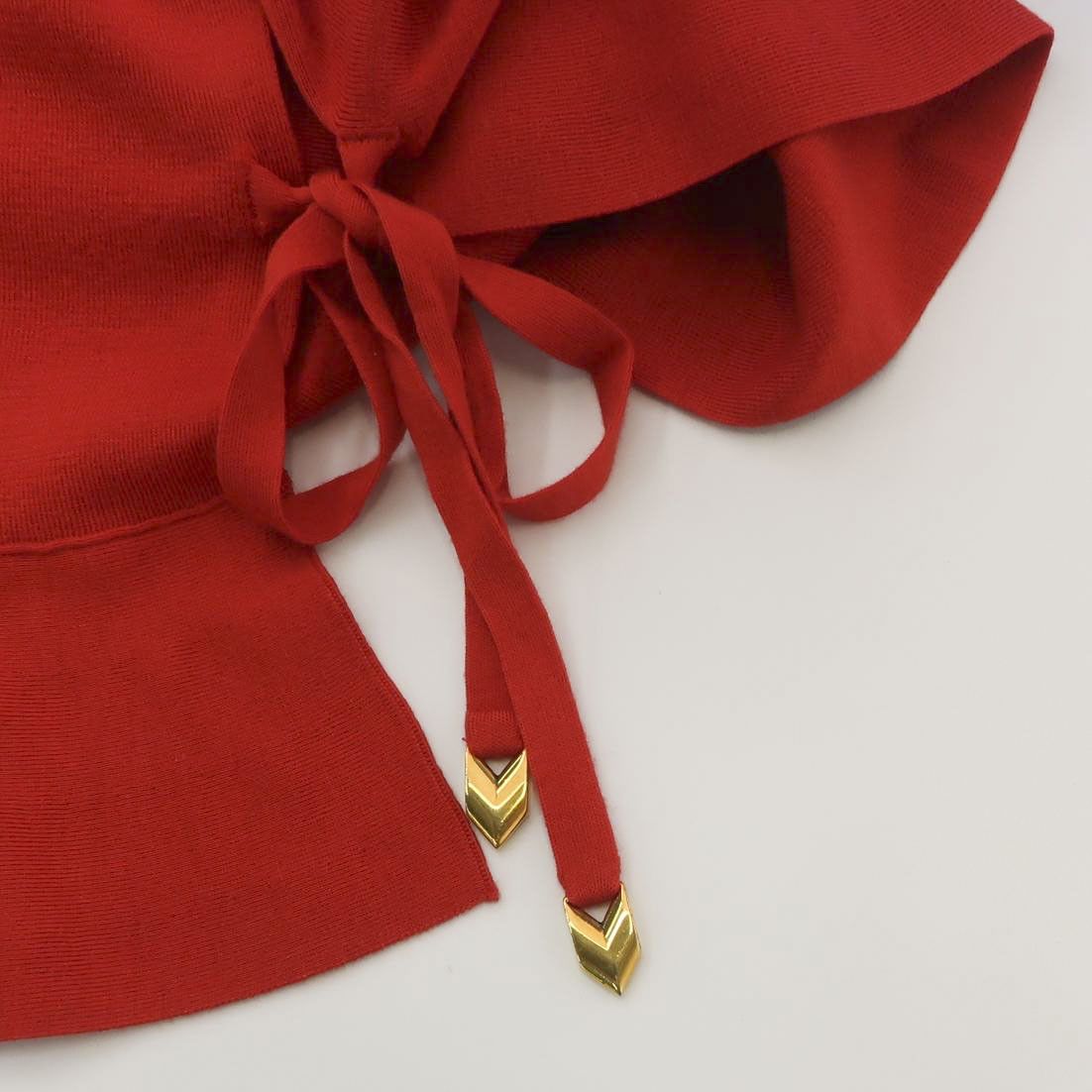 Louis Vuitton Louis Vuitton Cashmere Blend Ruffle Dress L Size L / US 10 / IT 46 - 3 Thumbnail