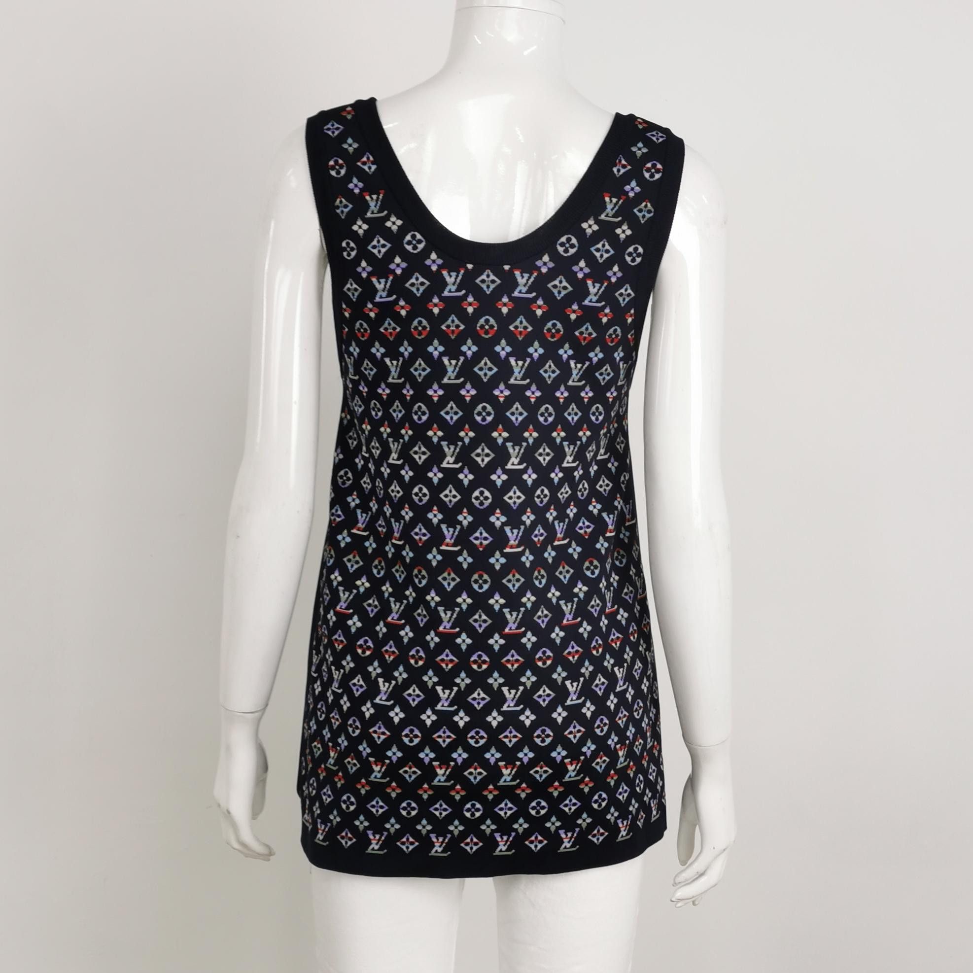 Louis Vuitton Louis Vuitton Monogram Jacquard Tank Top Size S Size S / US 4 / IT 40 - 2 Thumbnail