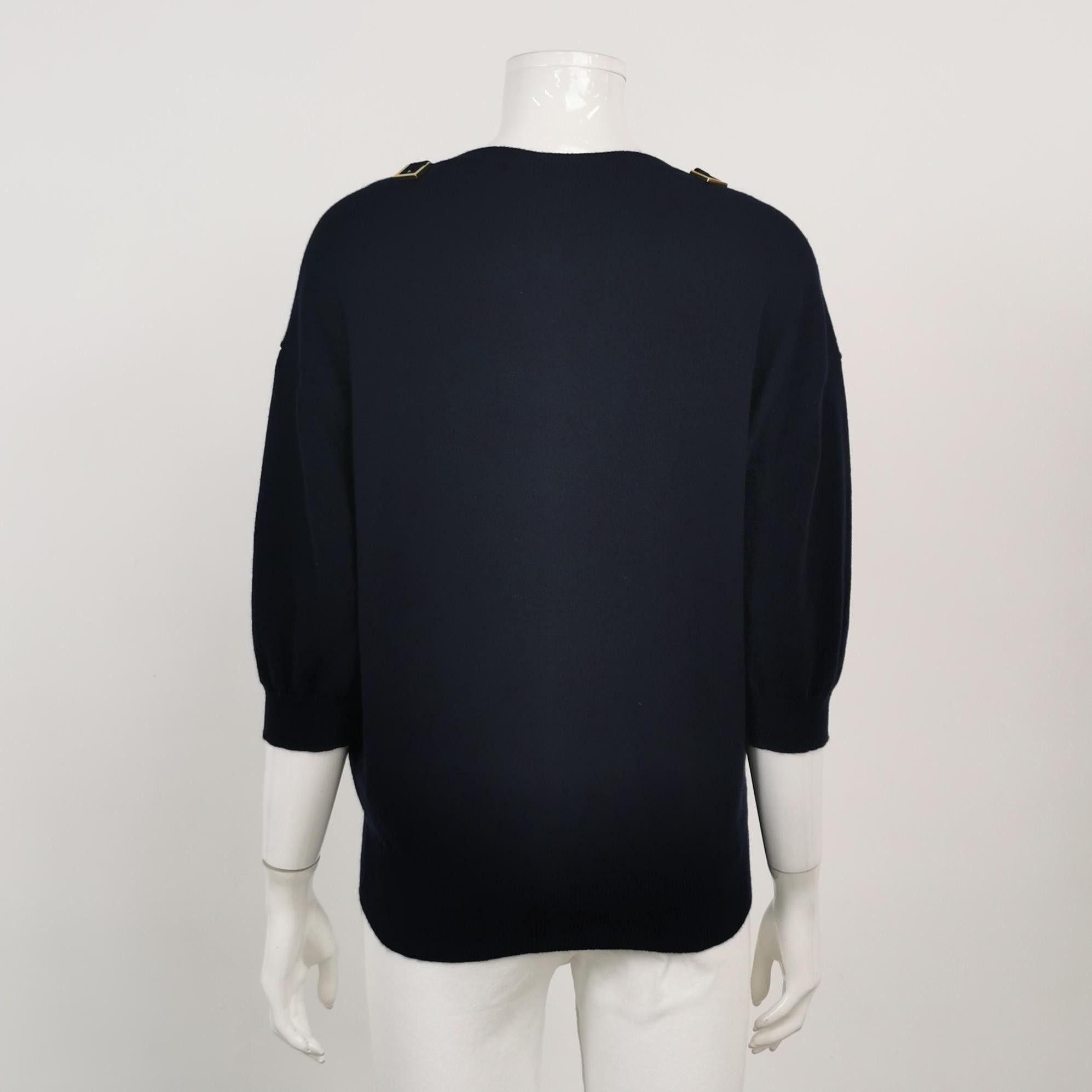 Louis Vuitton Louis Vuitton Cashmere V-Neck Sweater Size XS Size XS / US 0-2 / IT 36-38 - 2 Thumbnail