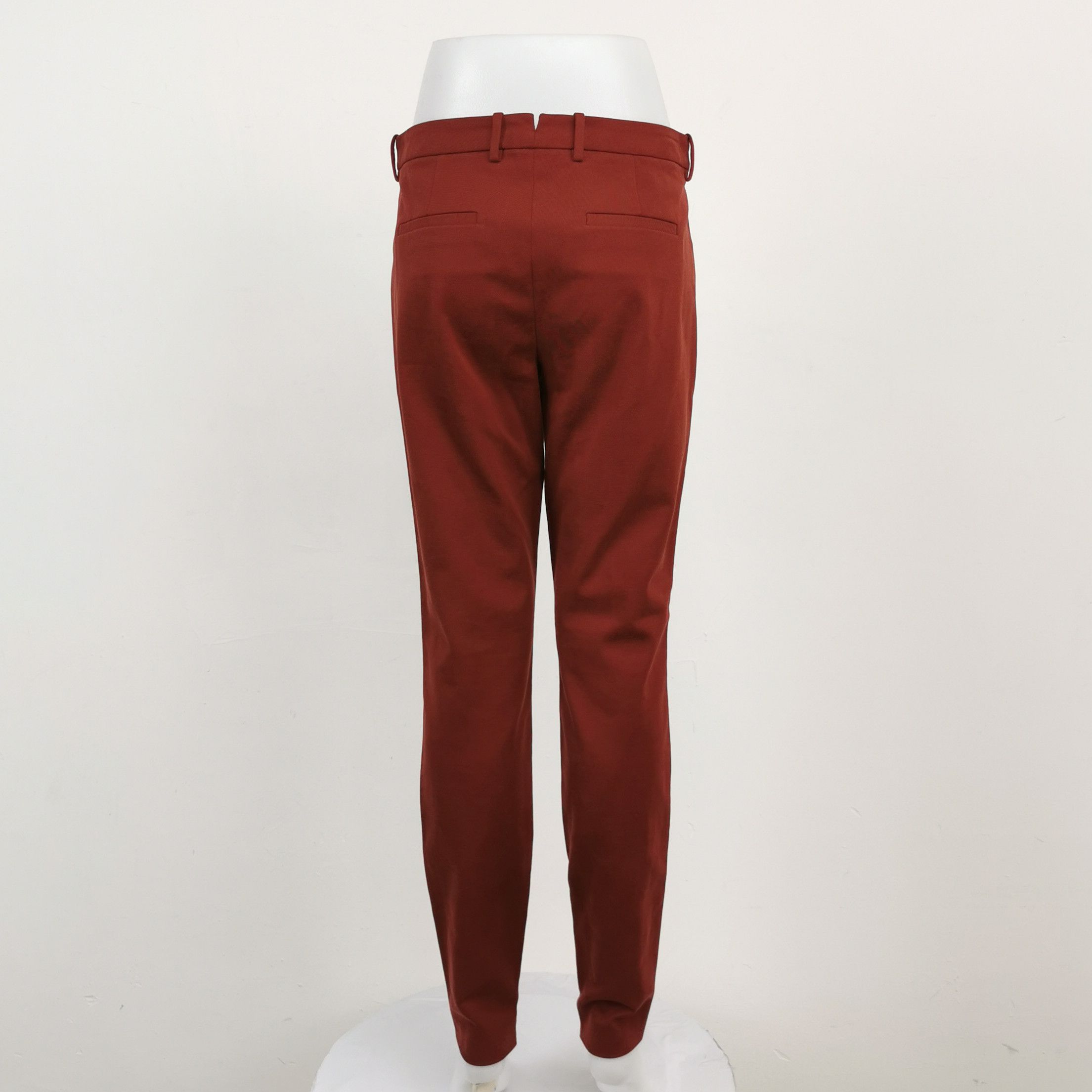 Loro Piana Loro Piana Solid Cotton Blend Pants Size IT 42 Size 28" / US 6 / IT 42 - 2 Thumbnail