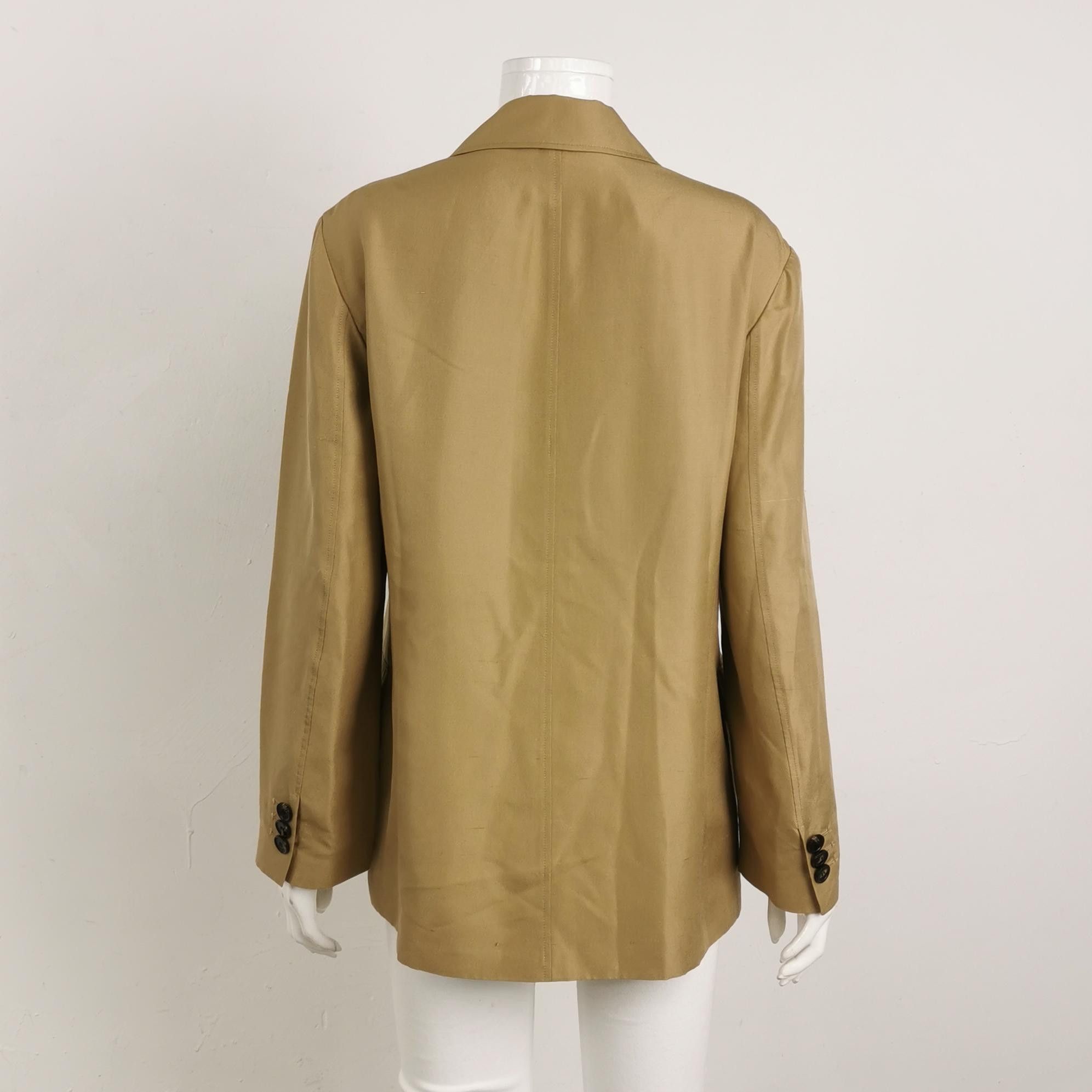 Loro Piana Loro Piana Silk Jacket Size 42 Size M / US 6-8 / IT 42-44 - 2 Thumbnail