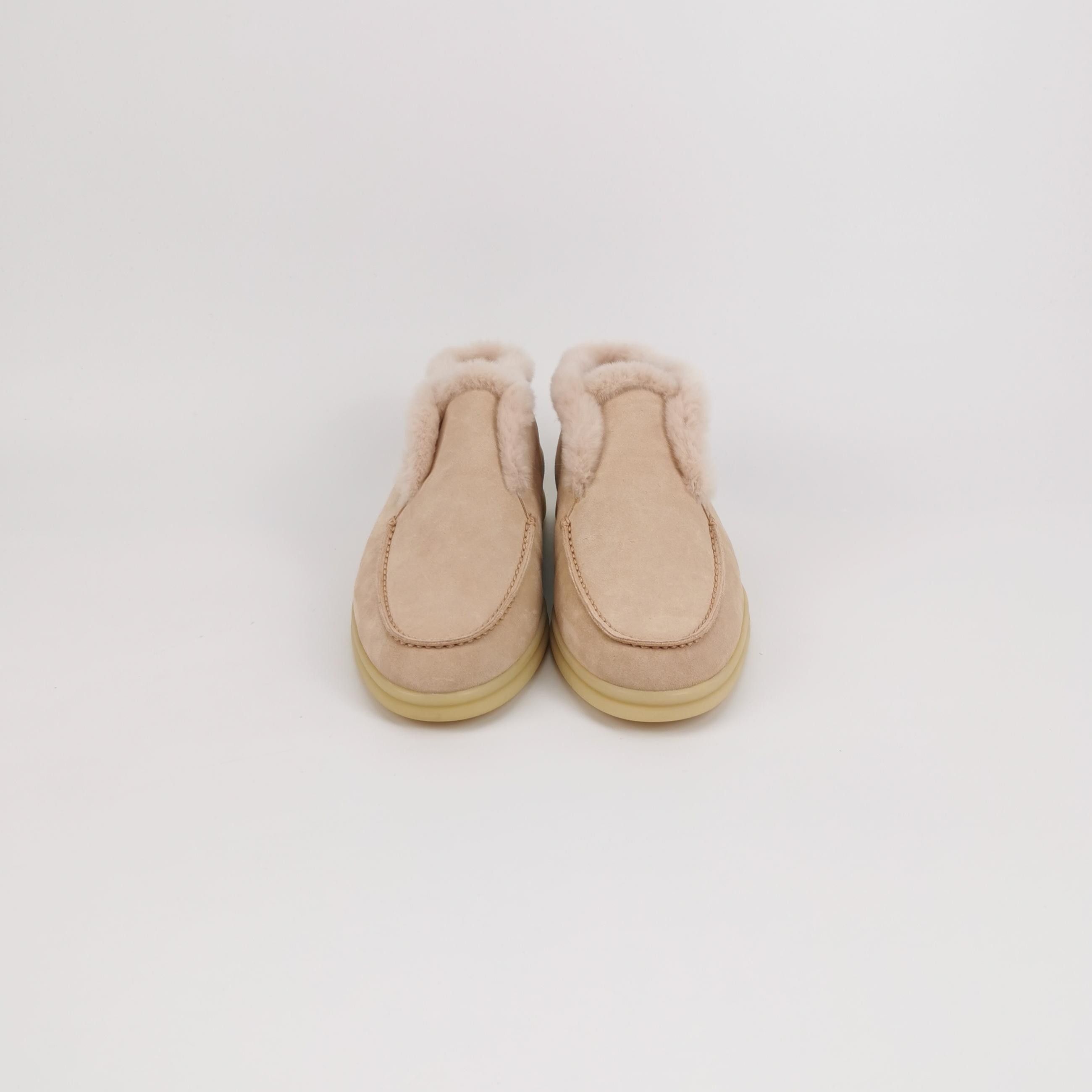 Loro Piana Loro Piana Open Walk Suede Fur Slip Ons Size 36 Size US 6 / IT 36 - 3 Thumbnail