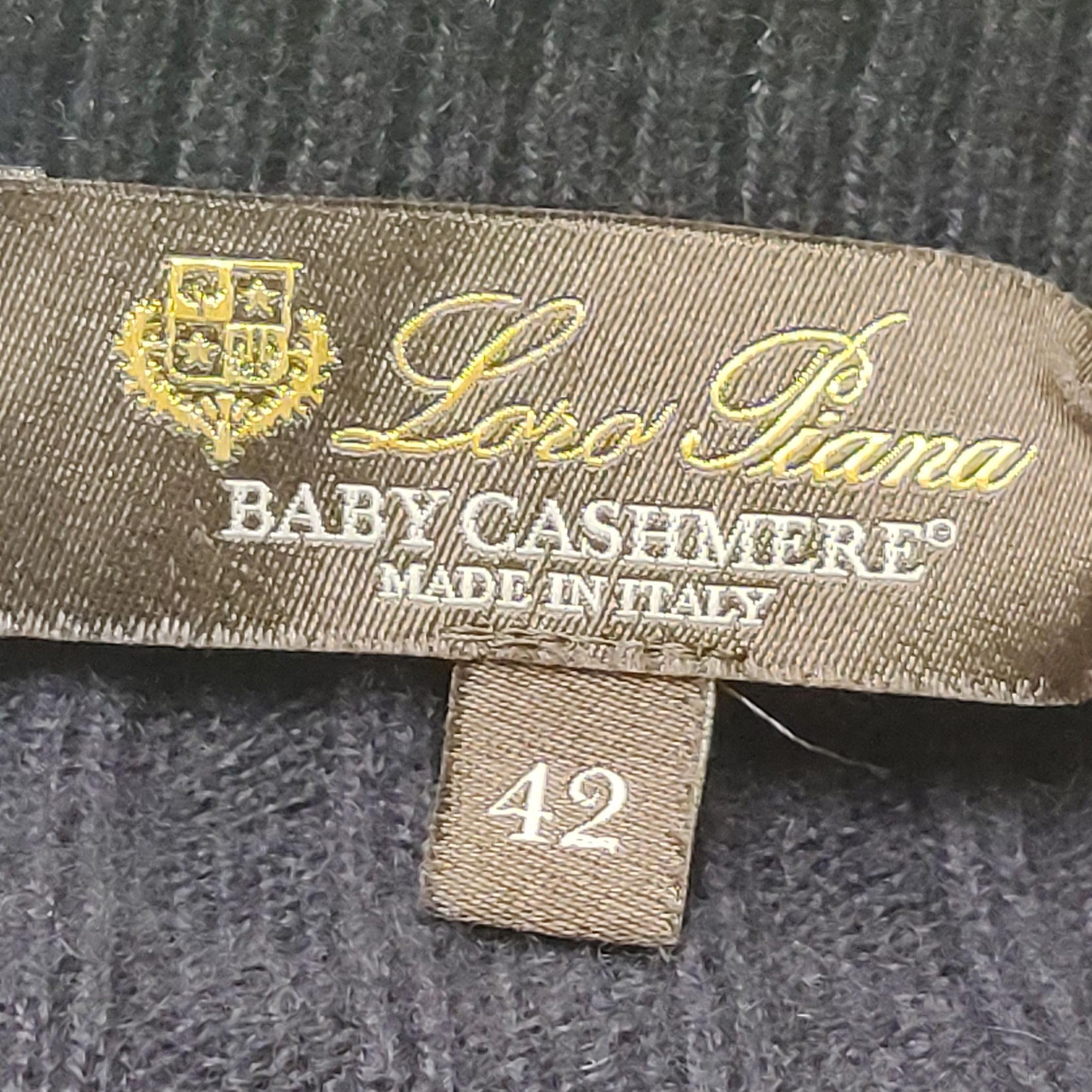 Loro Piana Loro Piana Baby Cashmere Ribbed Sweater Size 42 Size M / US 6-8 / IT 42-44 - 4 Thumbnail