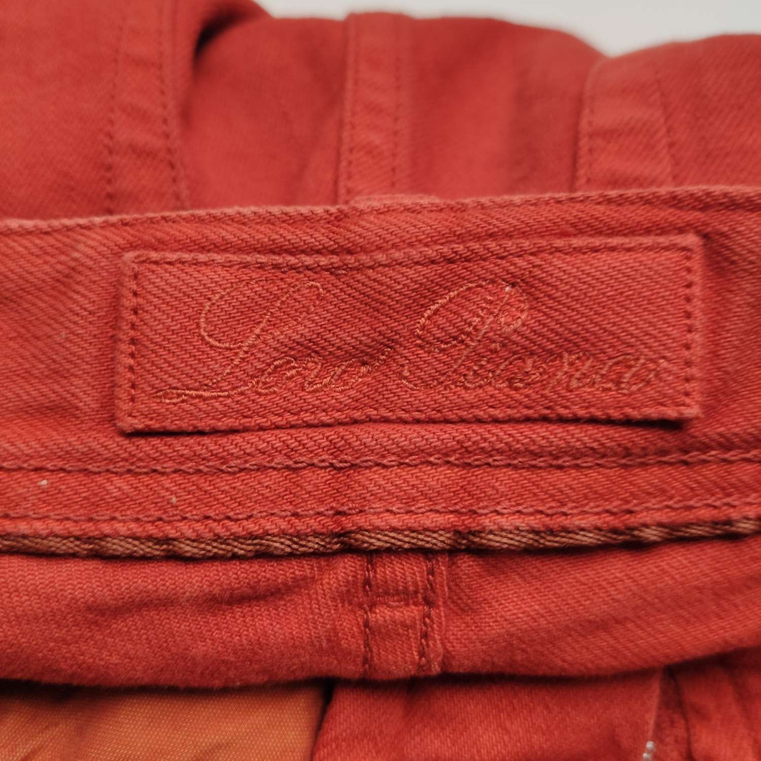 Loro Piana Loro Piana Red Cotton Pants Size 38 Size 26" / US 2 / IT 38 - 5 Thumbnail