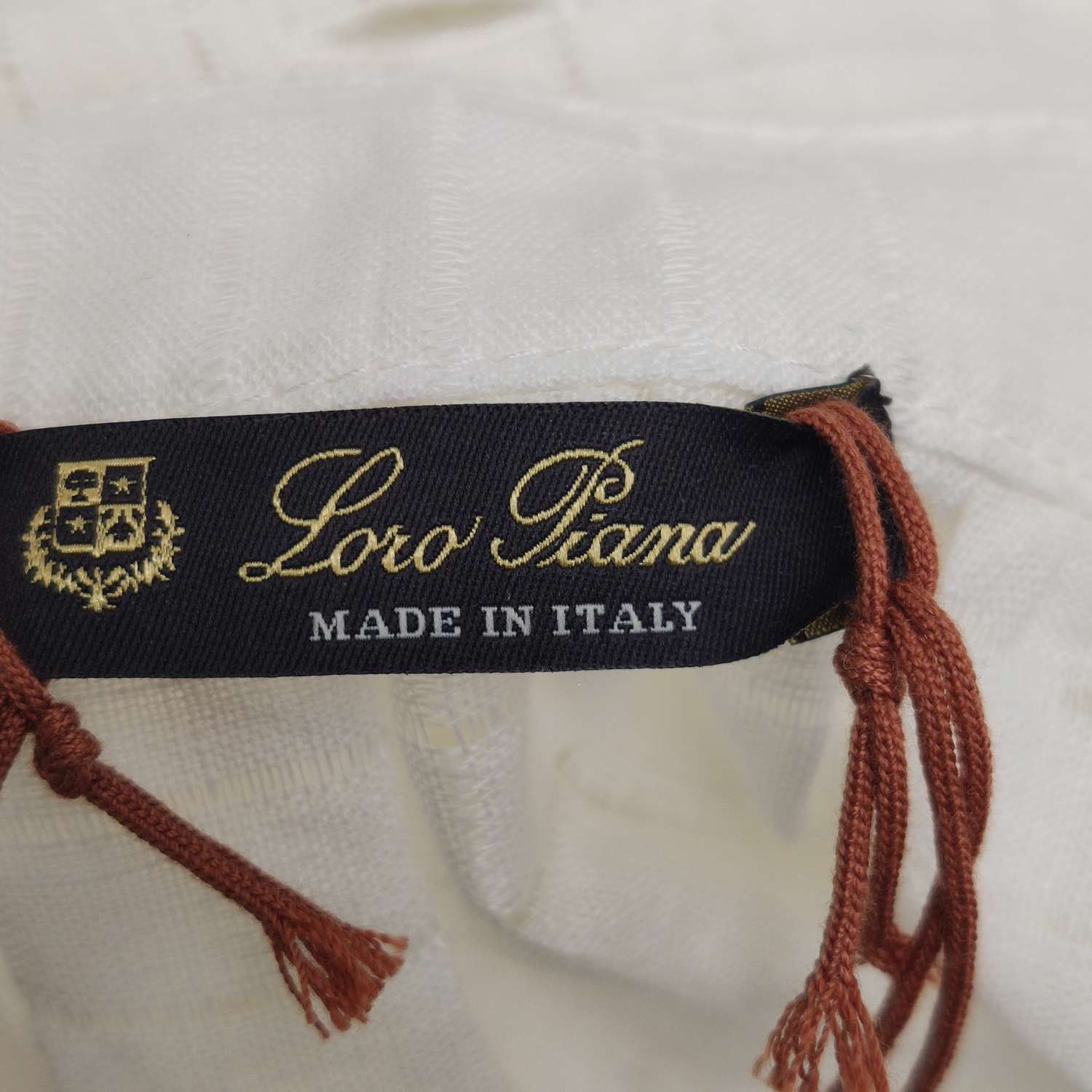 Loro Piana Loro Piana White Cotton Linen Mini Dress Size S Size S / US 4 / IT 40 - 6 Thumbnail