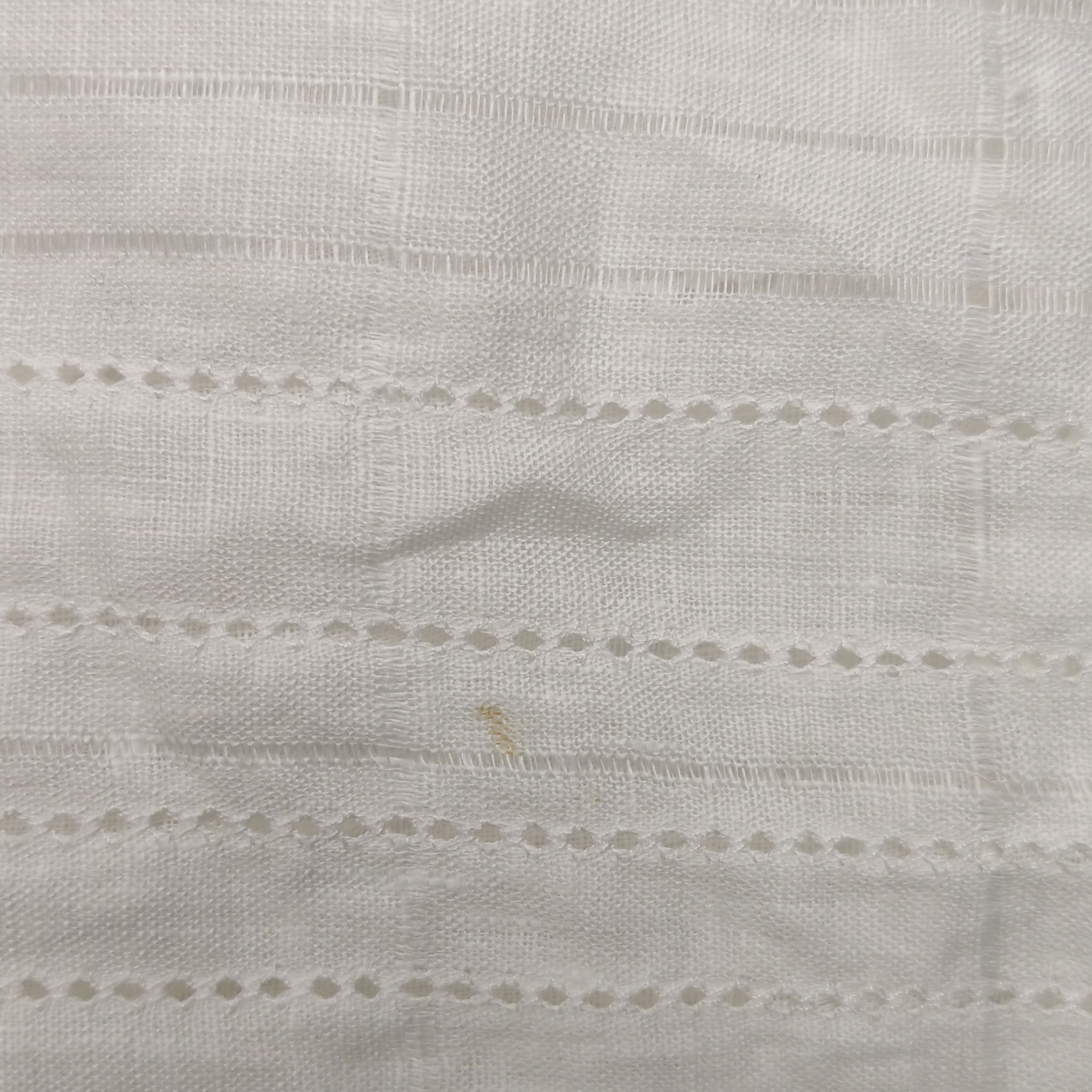 Loro Piana Loro Piana White Cotton Linen Mini Dress Size S Size S / US 4 / IT 40 - 12 Thumbnail