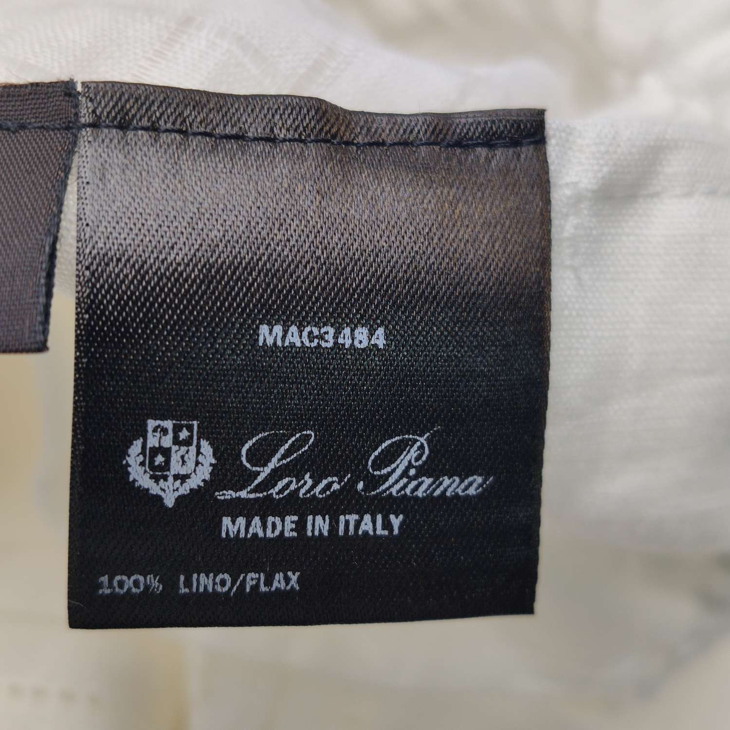 Loro Piana Loro Piana White Cotton Linen Mini Dress Size S Size S / US 4 / IT 40 - 8 Thumbnail