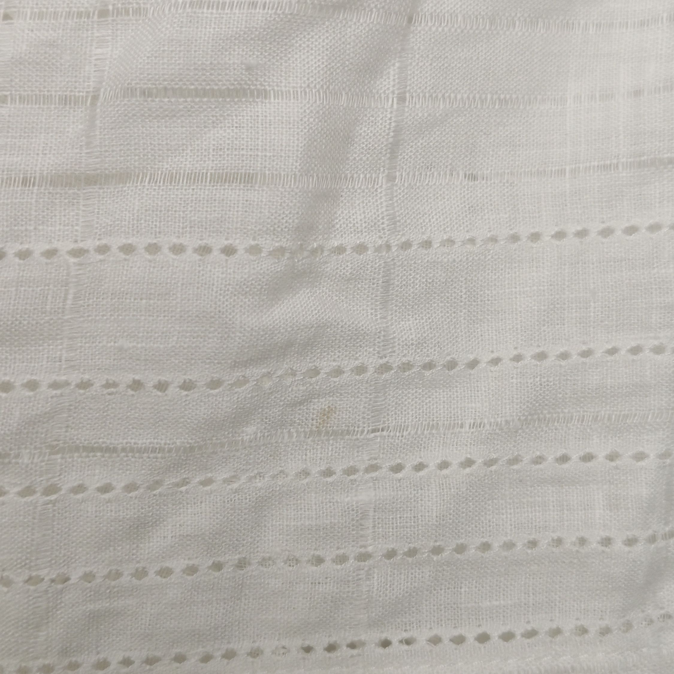 Loro Piana Loro Piana White Cotton Linen Mini Dress Size S Size S / US 4 / IT 40 - 11 Thumbnail