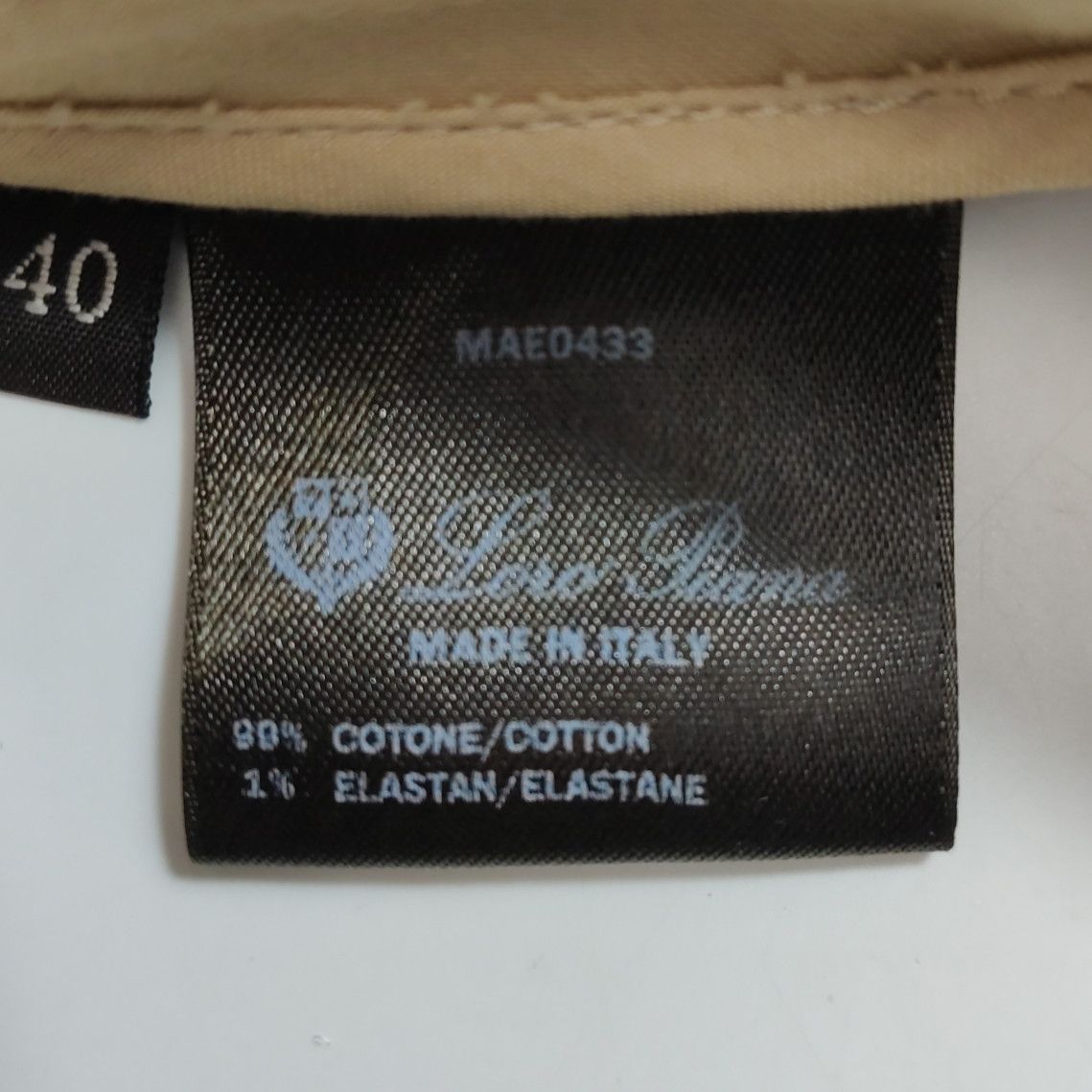 Loro Piana Loro Piana Cotton Jacket Size 40 Size S / US 4 / IT 40 - 6 Thumbnail