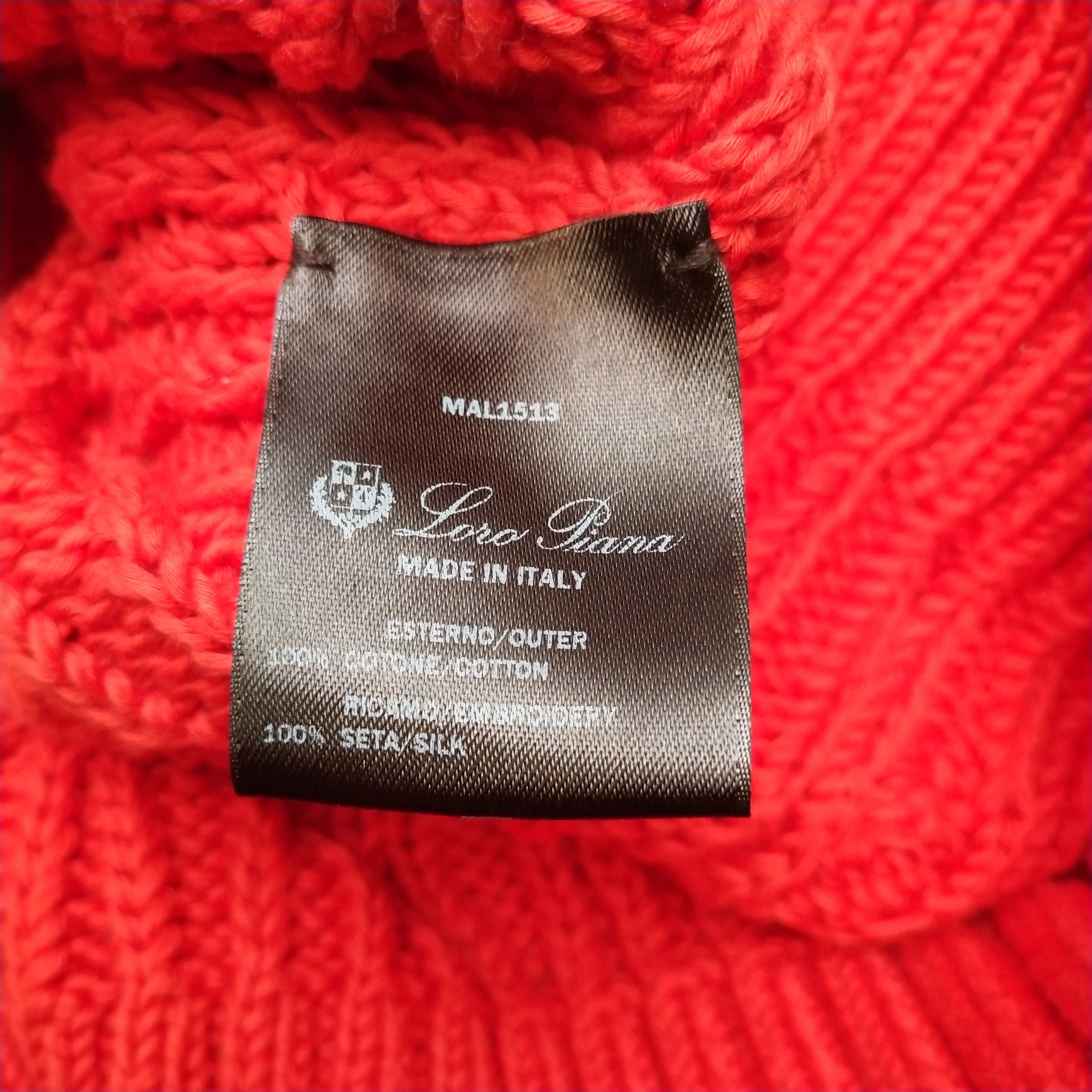 Loro Piana Loro Piana Cotton Crewneck Sweater Size M Size US M / EU 48-50 / 2 - 6 Thumbnail