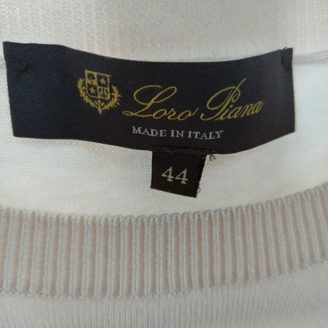 Loro Piana Loro Piana Silk Short Sleeve Knit Size 44 Size US S / EU 44-46 / 1 - 3 Thumbnail