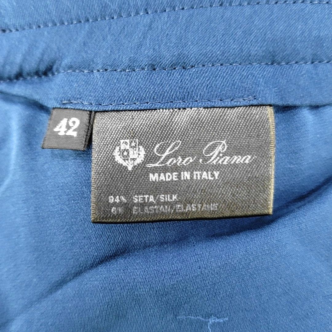 Loro Piana Loro Piana Silk Casual Pants Size 42 Size 28" / US 6 / IT 42 - 3 Thumbnail