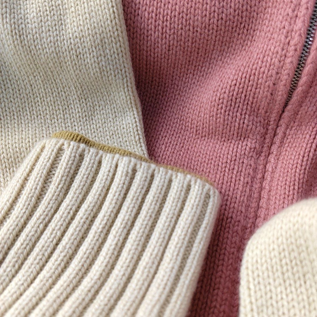 Loro Piana Loro Piana Pink Cashmere Zip Cardigan Size 38 Size XS / US 0-2 / IT 36-38 - 7 Thumbnail