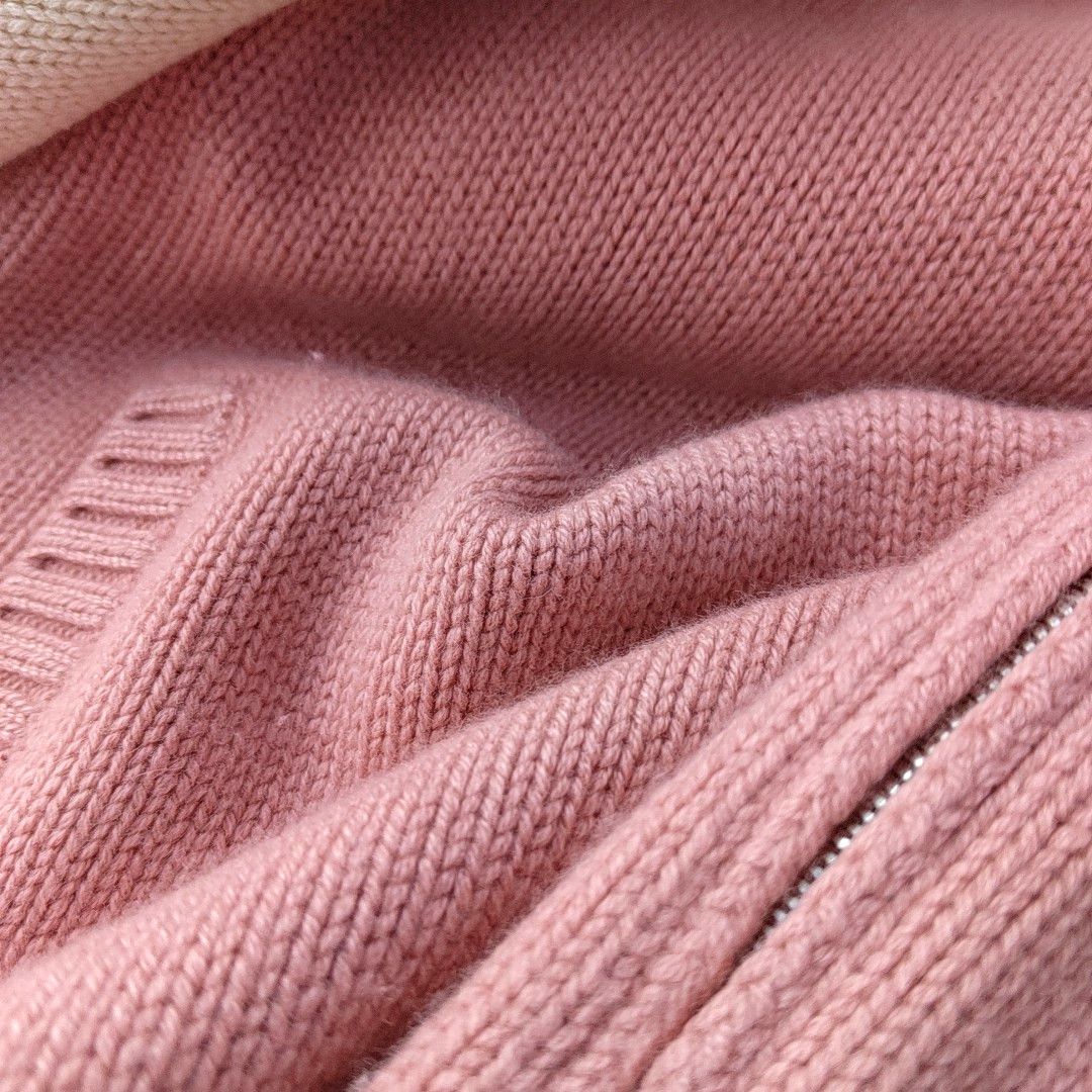 Loro Piana Loro Piana Pink Cashmere Zip Cardigan Size 38 Size XS / US 0-2 / IT 36-38 - 6 Thumbnail