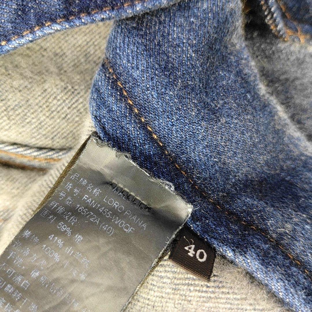 Loro Piana Loro Piana Cotton Cashmere Jeans Size 40 Size 27" / US 4 / IT 40 - 7 Thumbnail