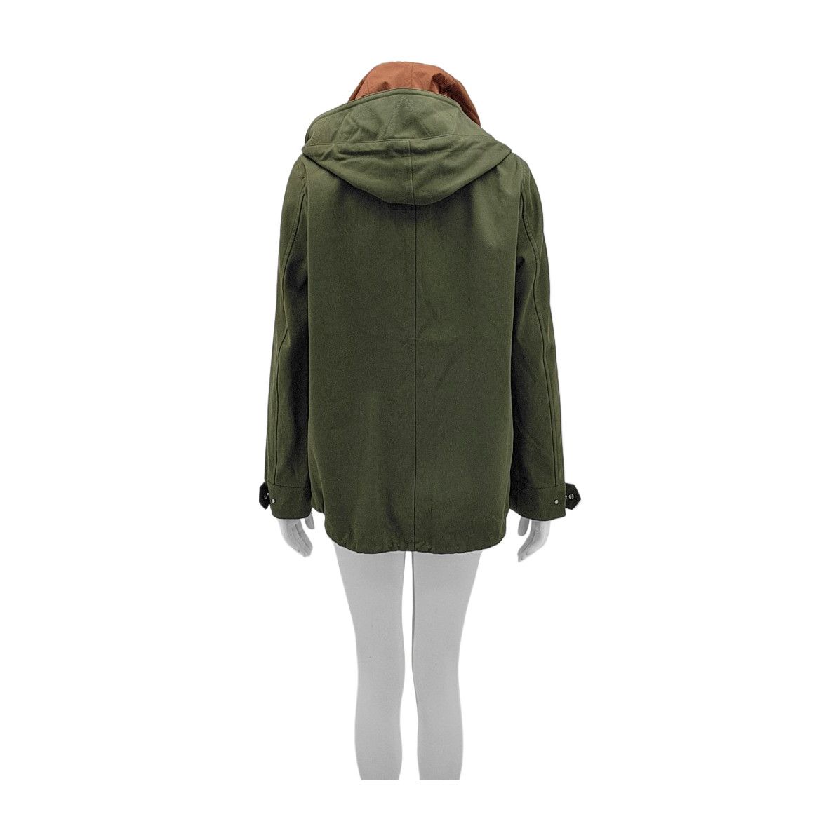 Loro Piana Loro Piana Green Cotton Hooded Jacket Size 42 Size M / US 6-8 / IT 42-44 - 2 Thumbnail