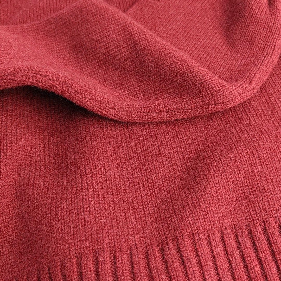 Loro Piana Loro Piana Cashmere Sweater Red Size 42 Size M / US 6-8 / IT 42-44 - 7 Thumbnail