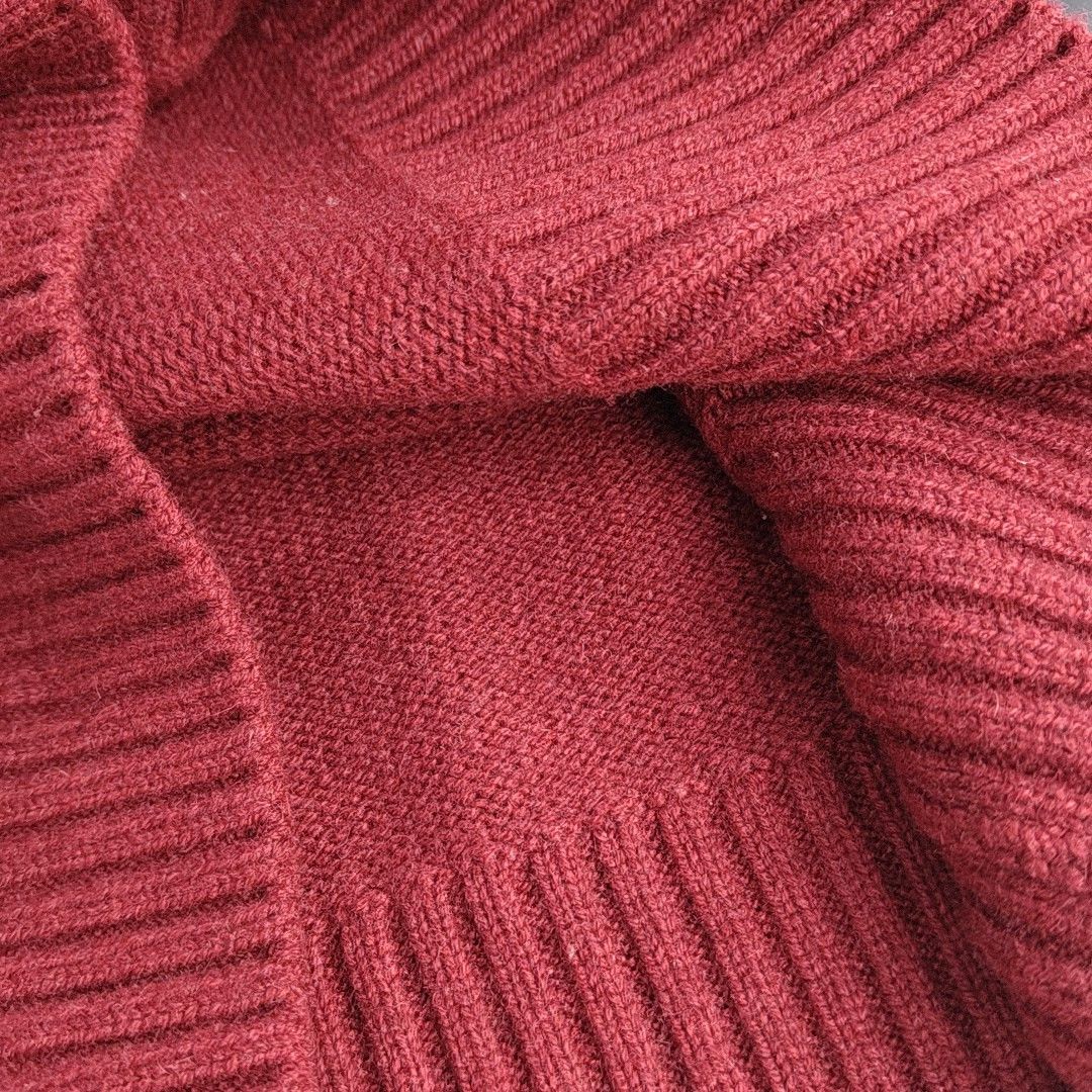 Loro Piana Loro Piana Cashmere Sweater Red Size 42 Size M / US 6-8 / IT 42-44 - 6 Thumbnail