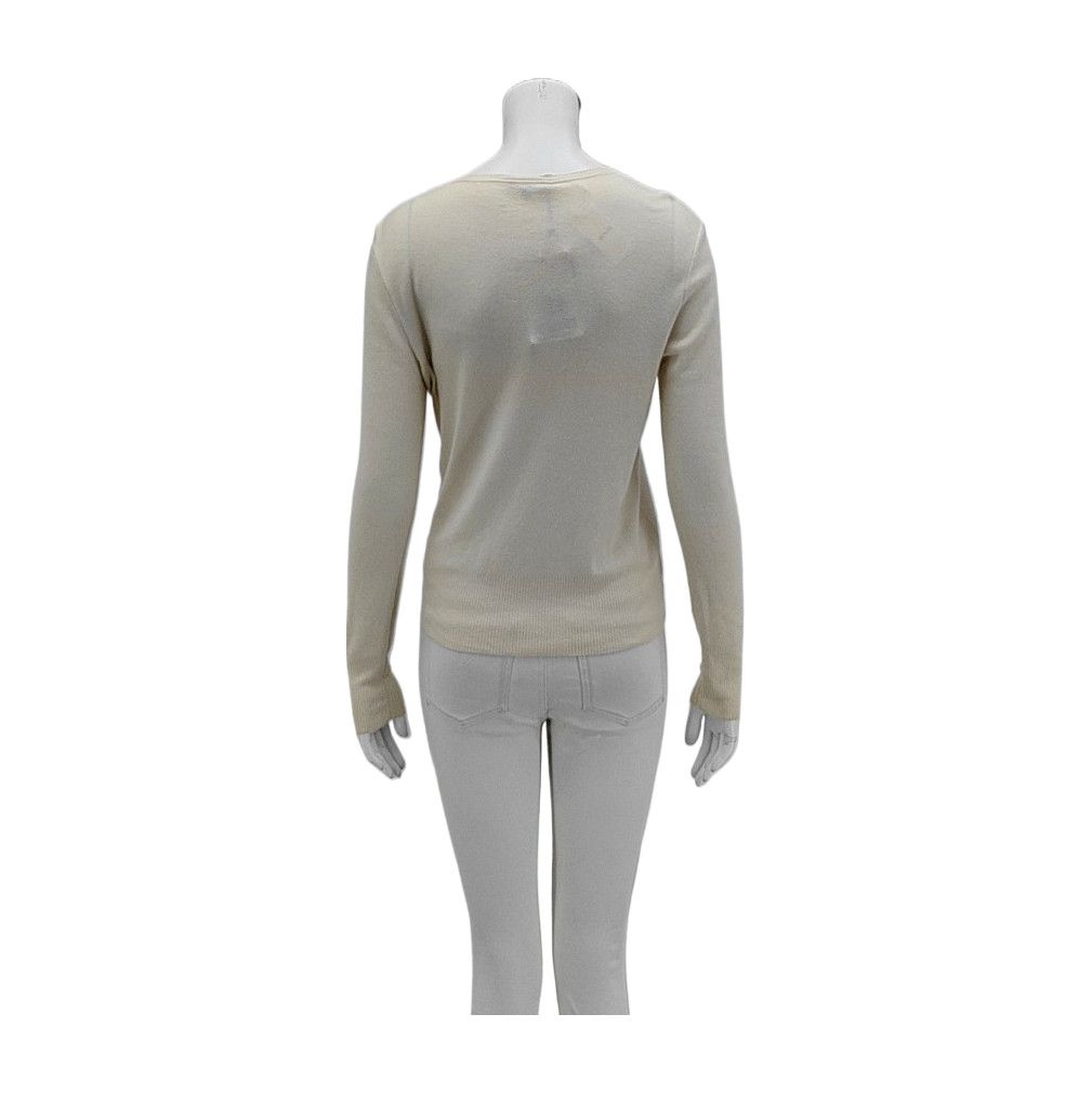Loro Piana Loro Piana Beige Cashmere Sweater IT 44 Size M / US 6-8 / IT 42-44 - 2 Thumbnail