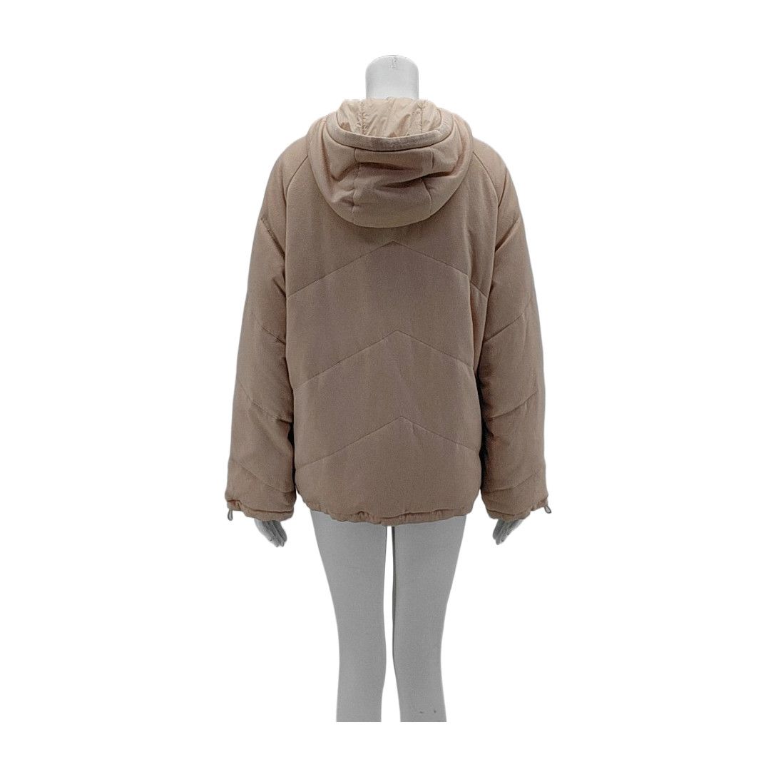 Loro Piana Loro Piana Pink Down Hooded Jacket Size M Size M / US 6-8 / IT 42-44 - 2 Thumbnail