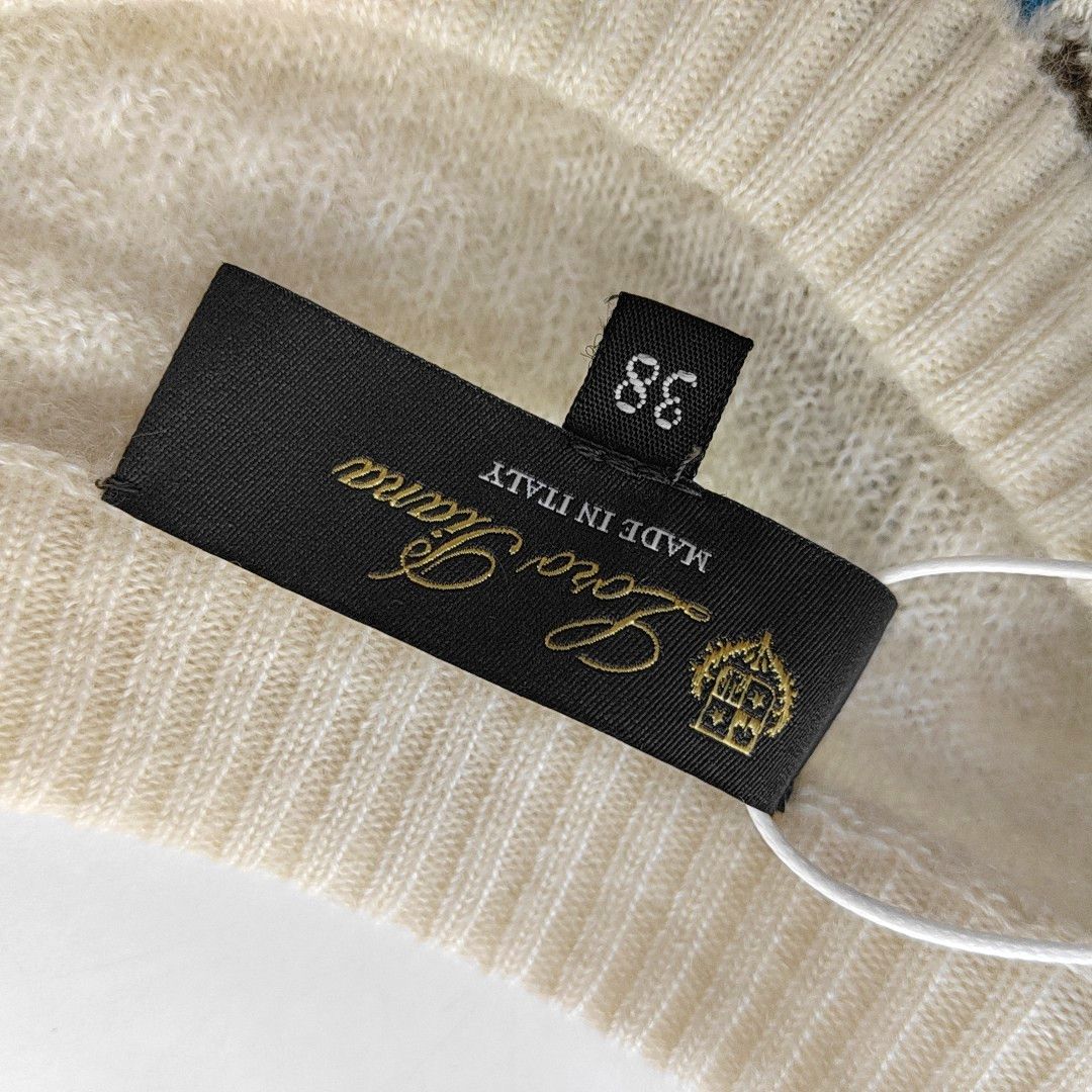 Loro Piana Loro Piana Striped Cashmere Sweater Size 38 Size XS / US 0-2 / IT 36-38 - 5 Thumbnail