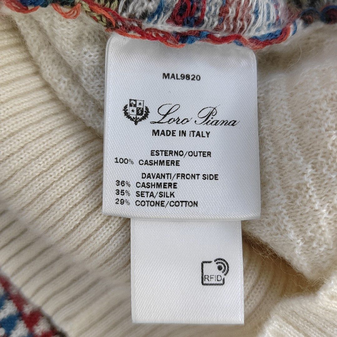 Loro Piana Loro Piana Striped Cashmere Sweater Size 38 Size XS / US 0-2 / IT 36-38 - 3 Thumbnail